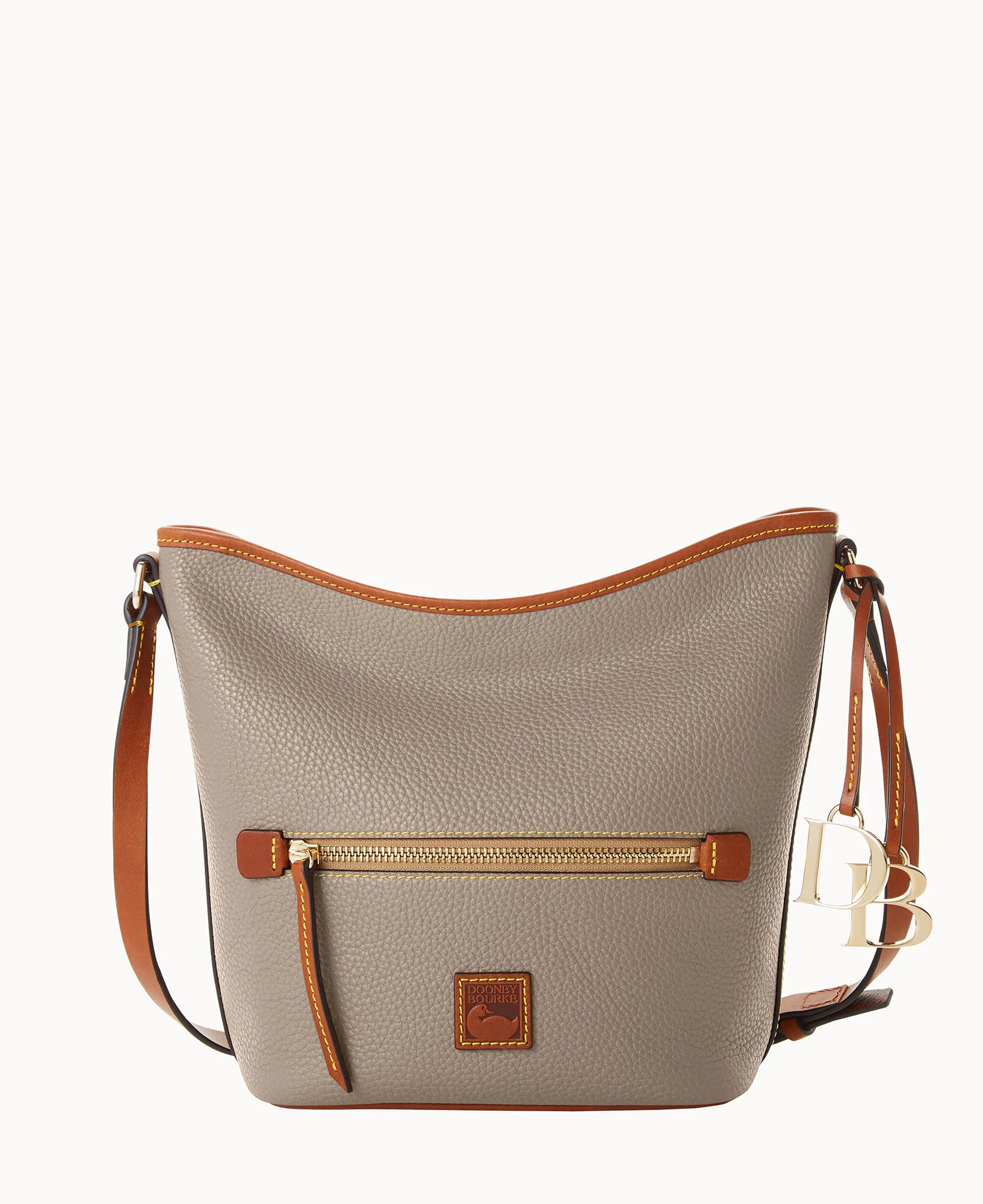 Pebble Grain Zip Sac - Image 33