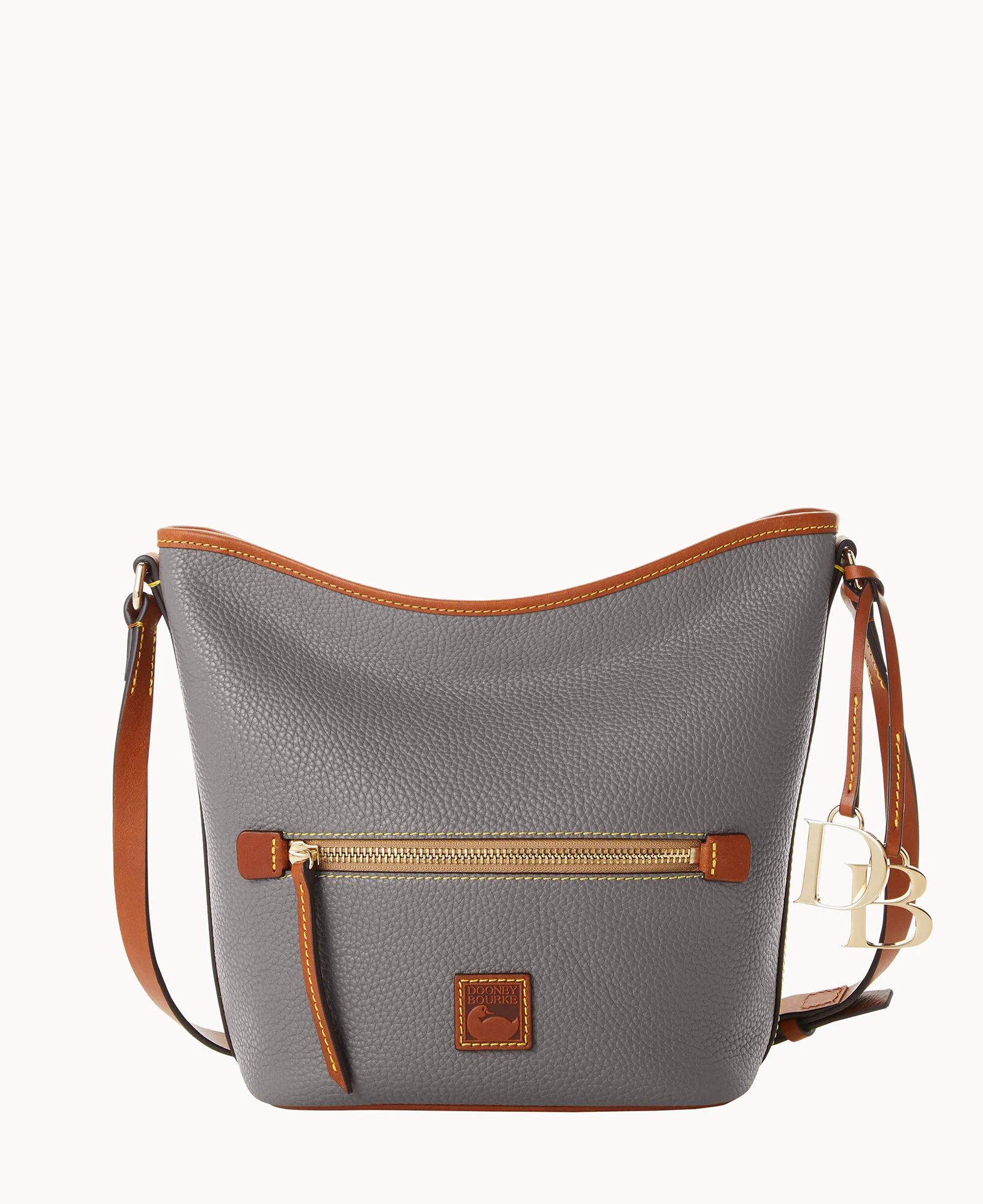 Pebble Grain Zip Sac - Image 81