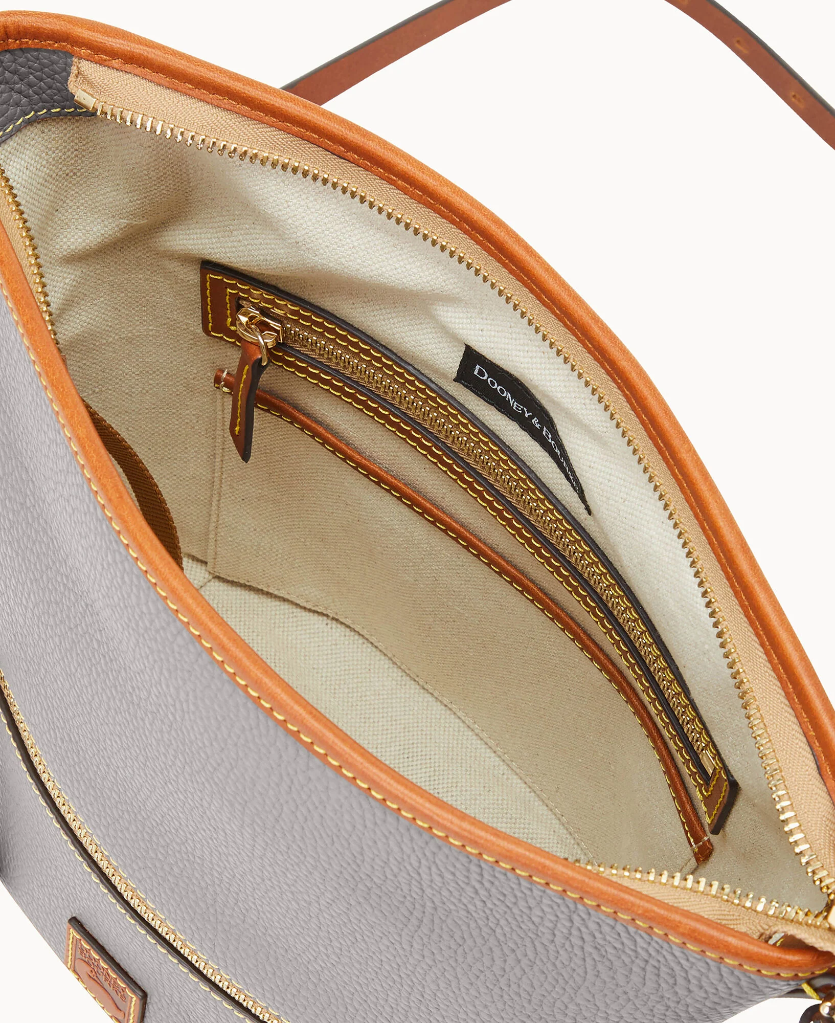 Pebble Grain Zip Sac - Image 83