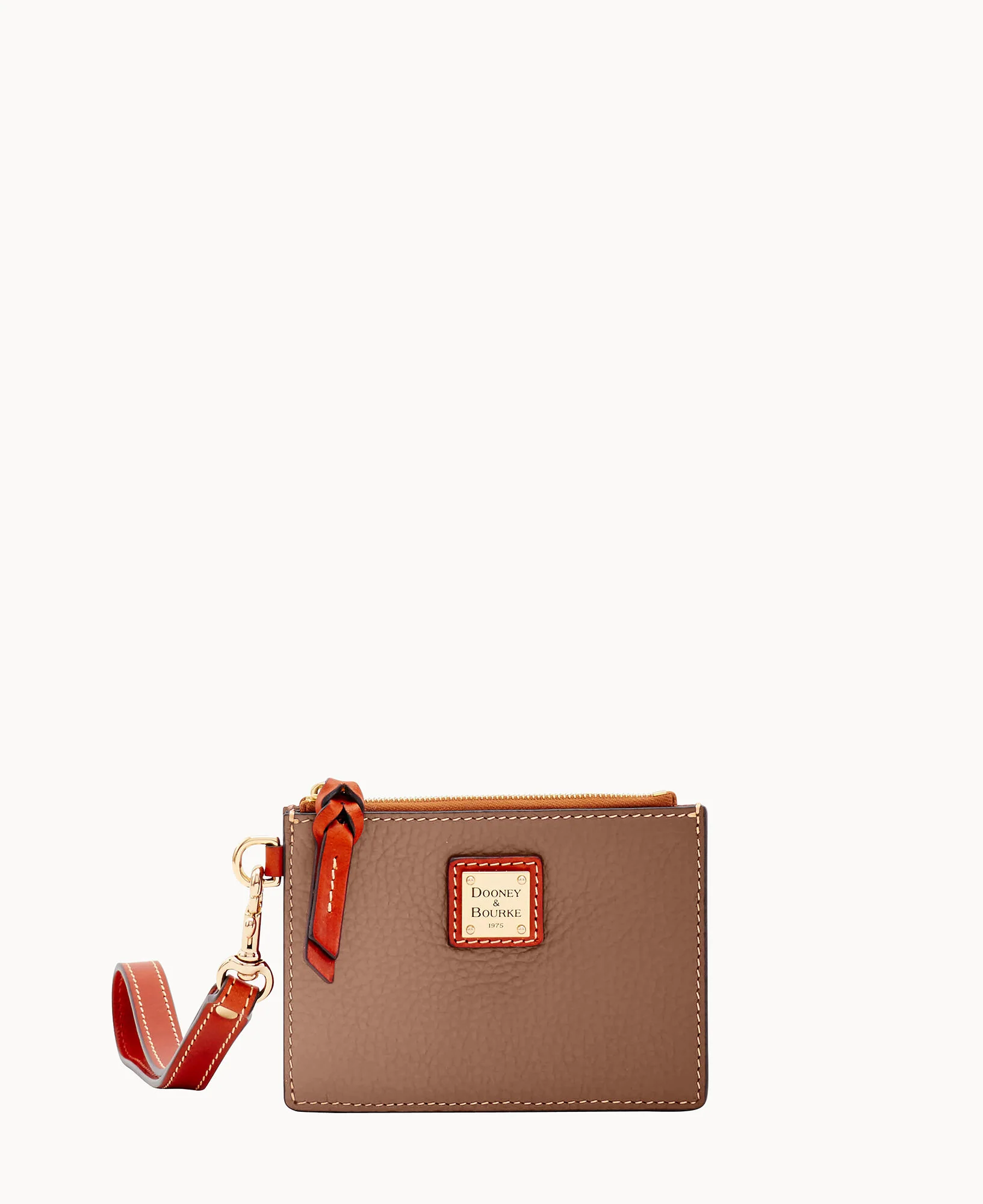 Pebble Grain Zip Top Card Case Wristlet - Image 149