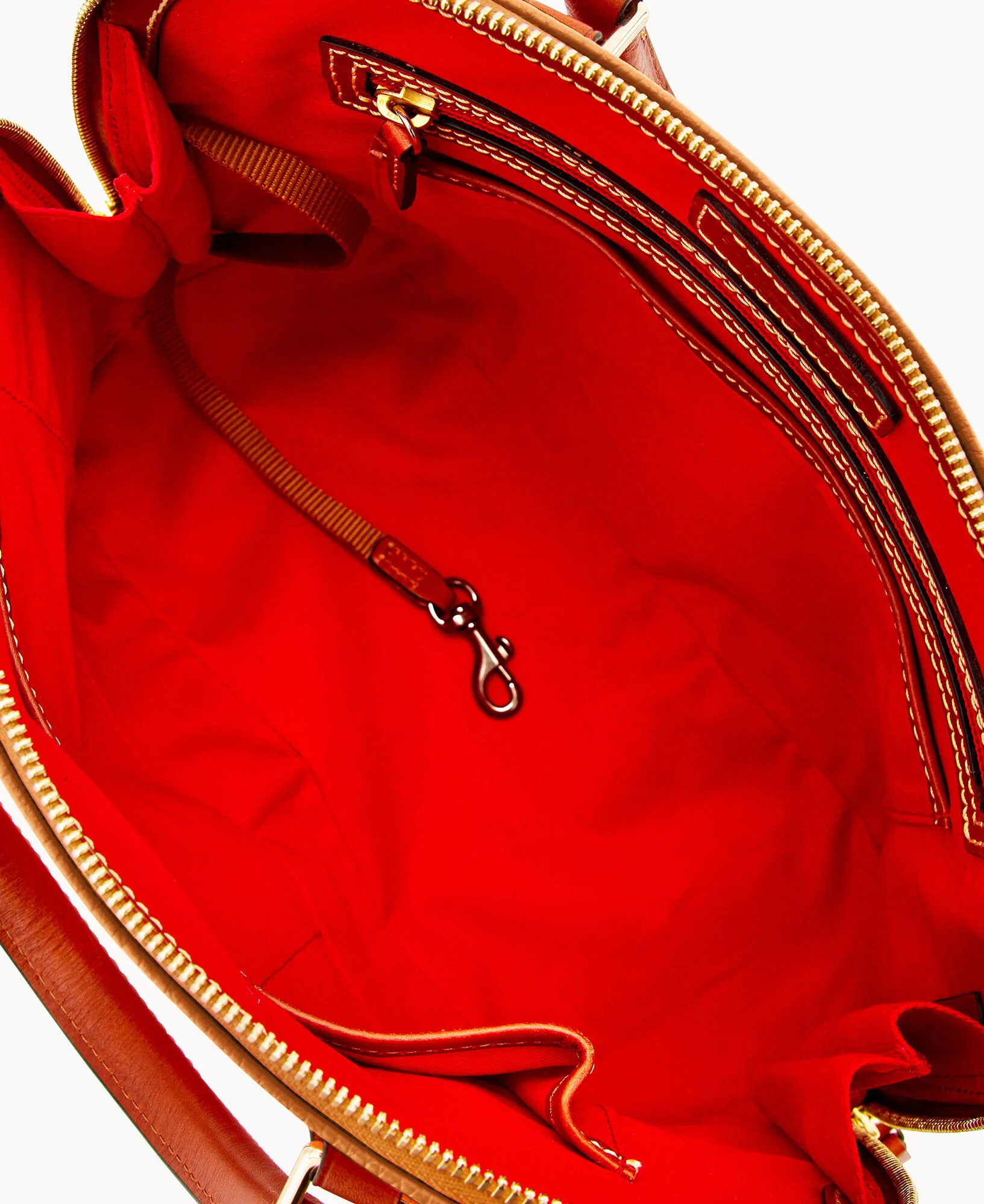 Pebble Grain Zip Zip Satchel - Image 33
