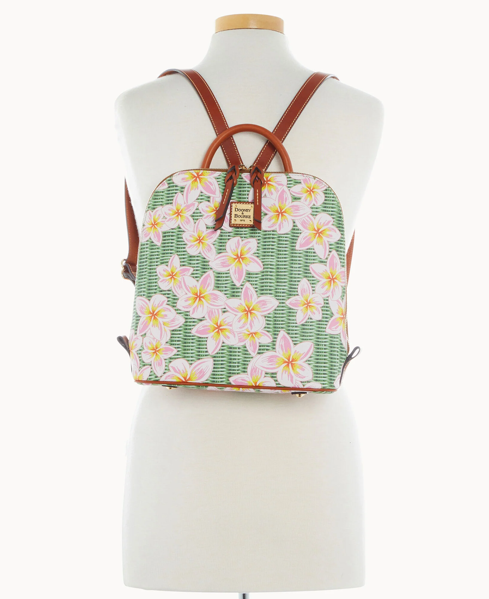 Plumeria Zip Pod Backpack - Image 4