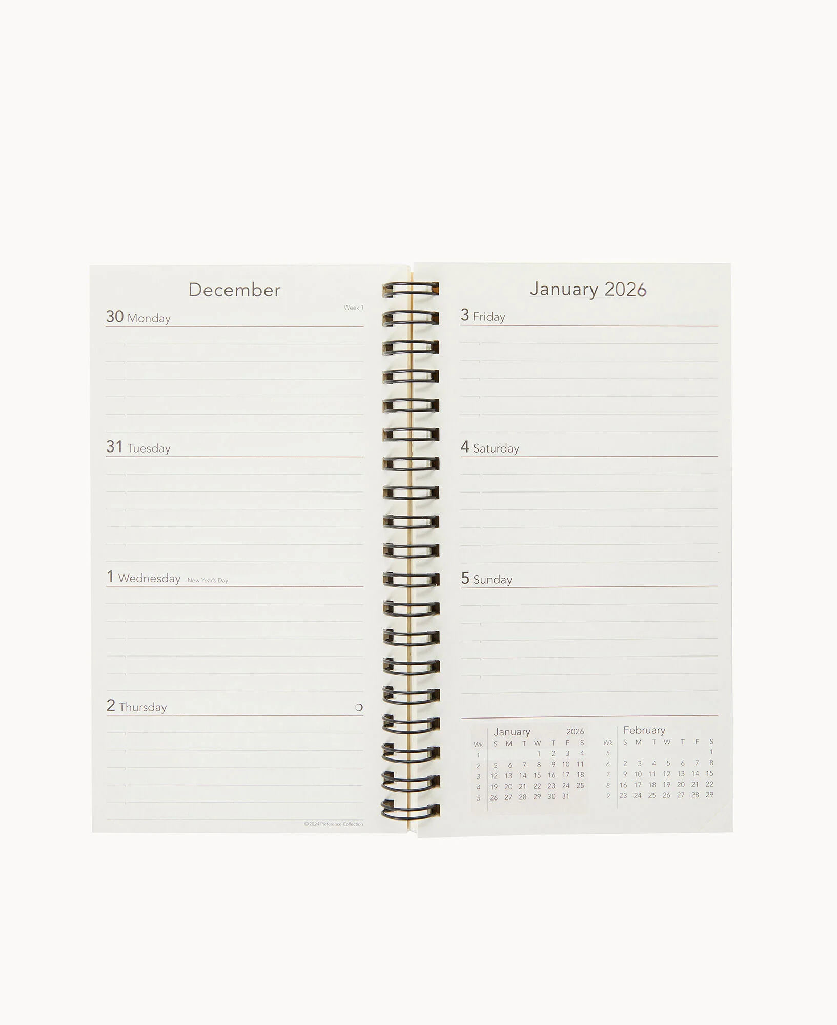 Refills 2026 Small Spiral Planner - Image 3