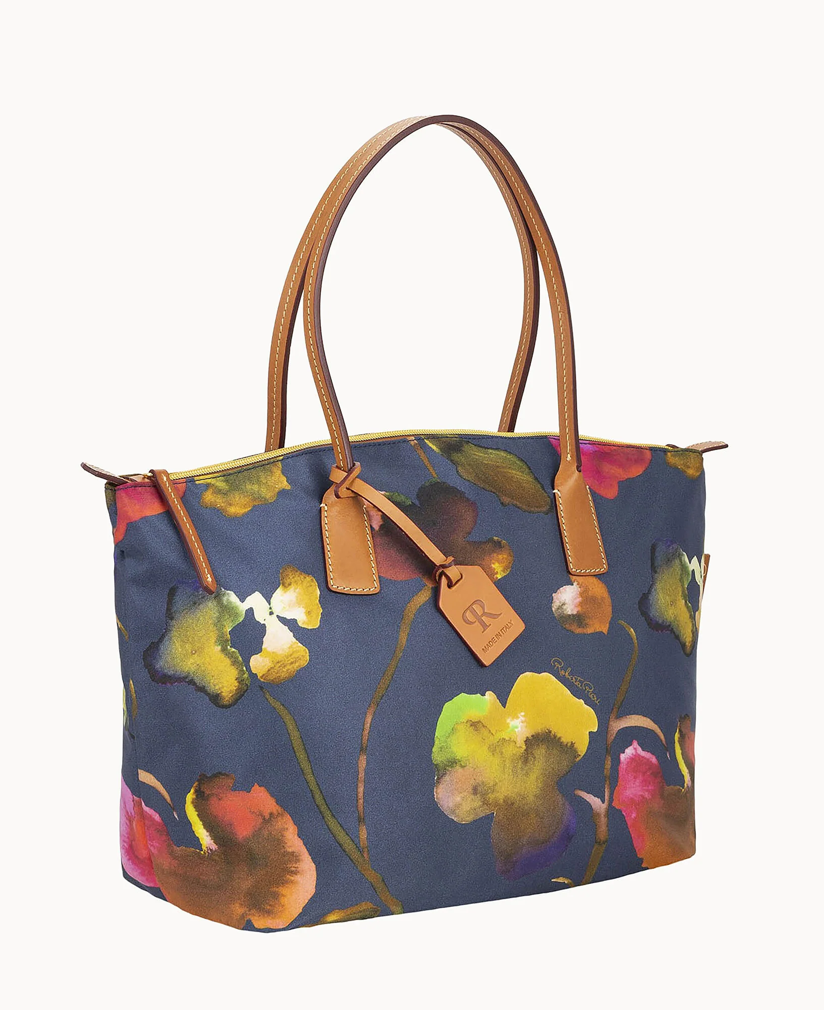 Roberta Pieri Flower Classic Large Robertina Tote - Image 26