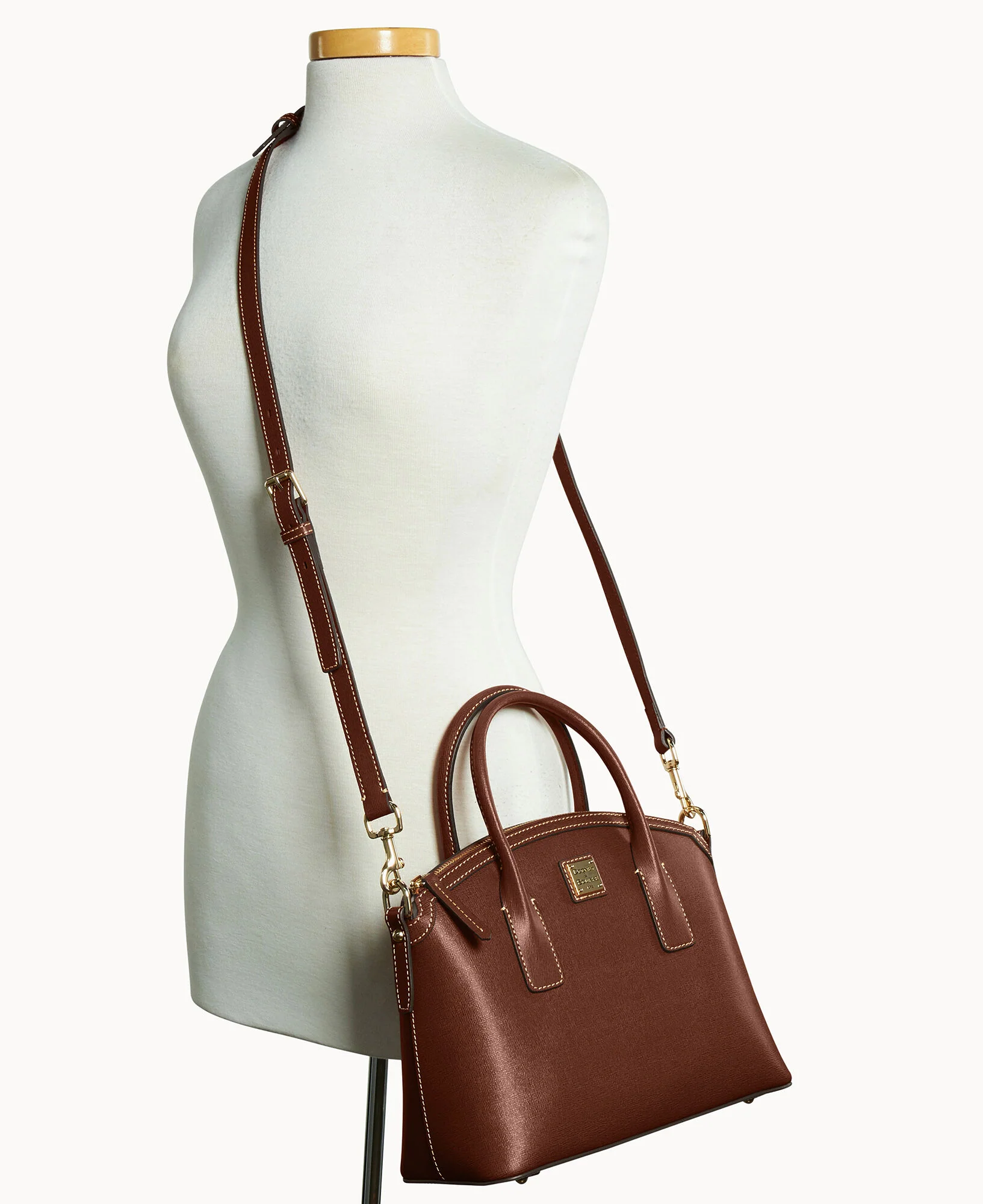 Saffiano Domed Satchel - Image 12