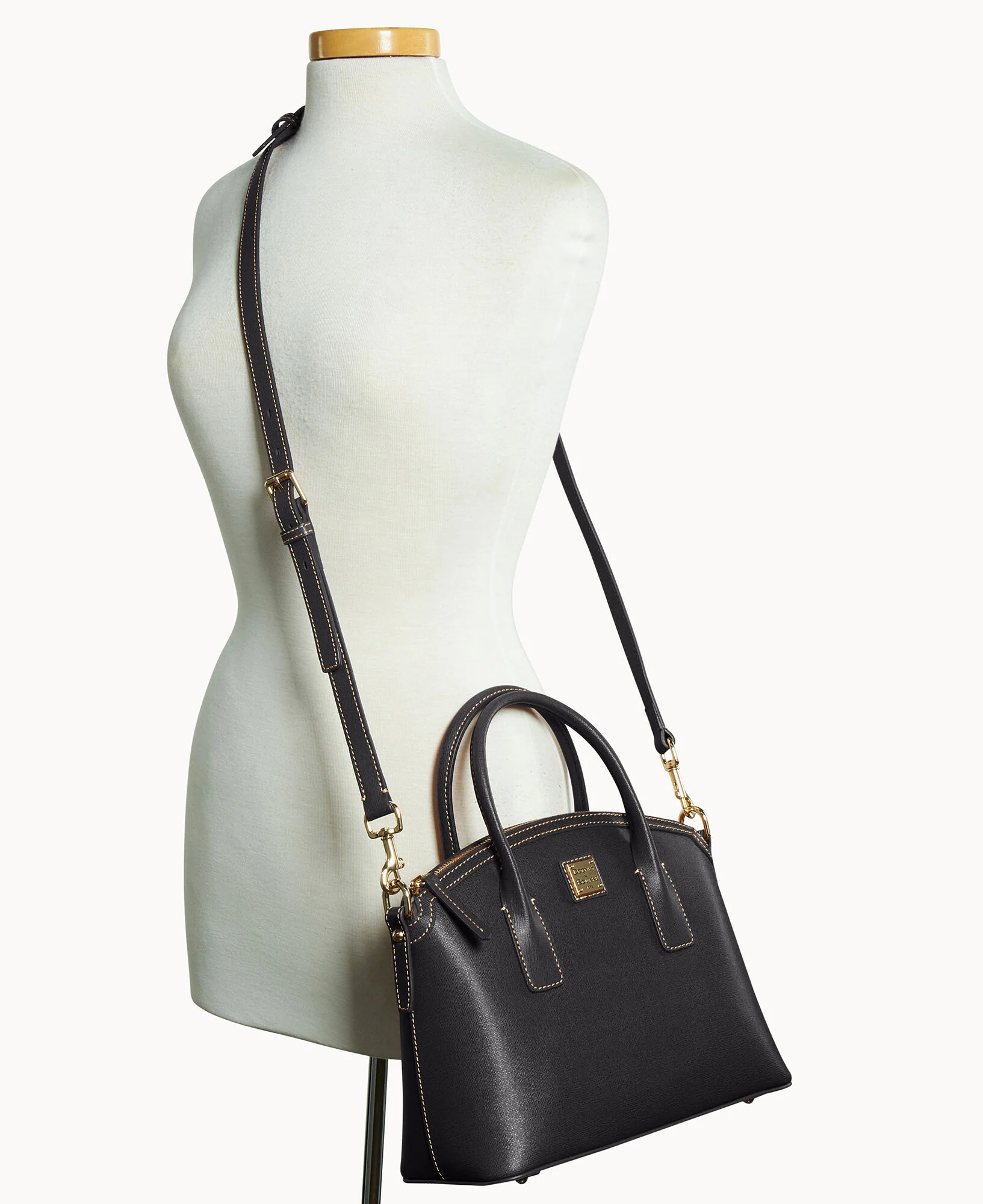 Saffiano Domed Satchel - Image 16