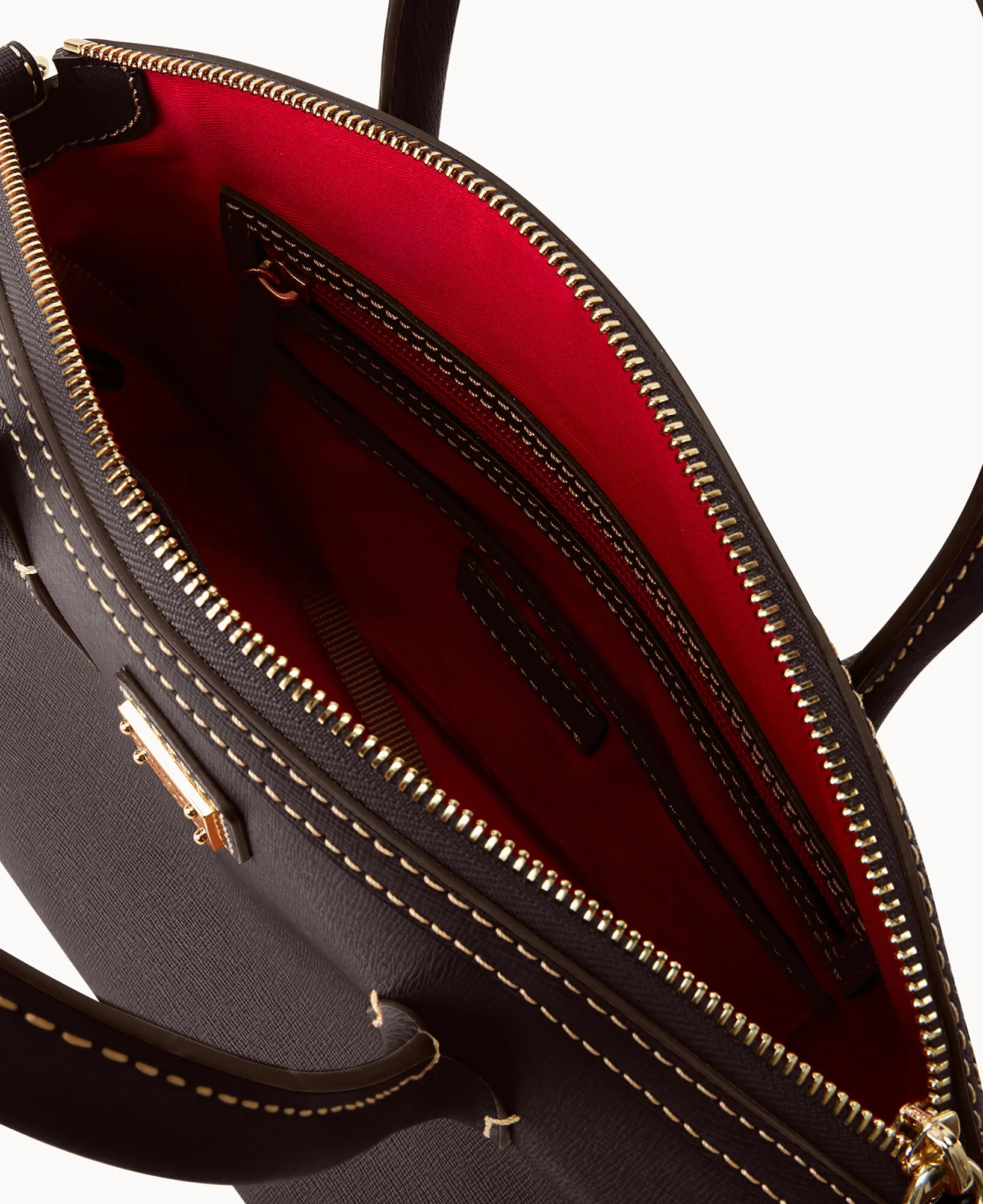 Saffiano Domed Satchel - Image 19
