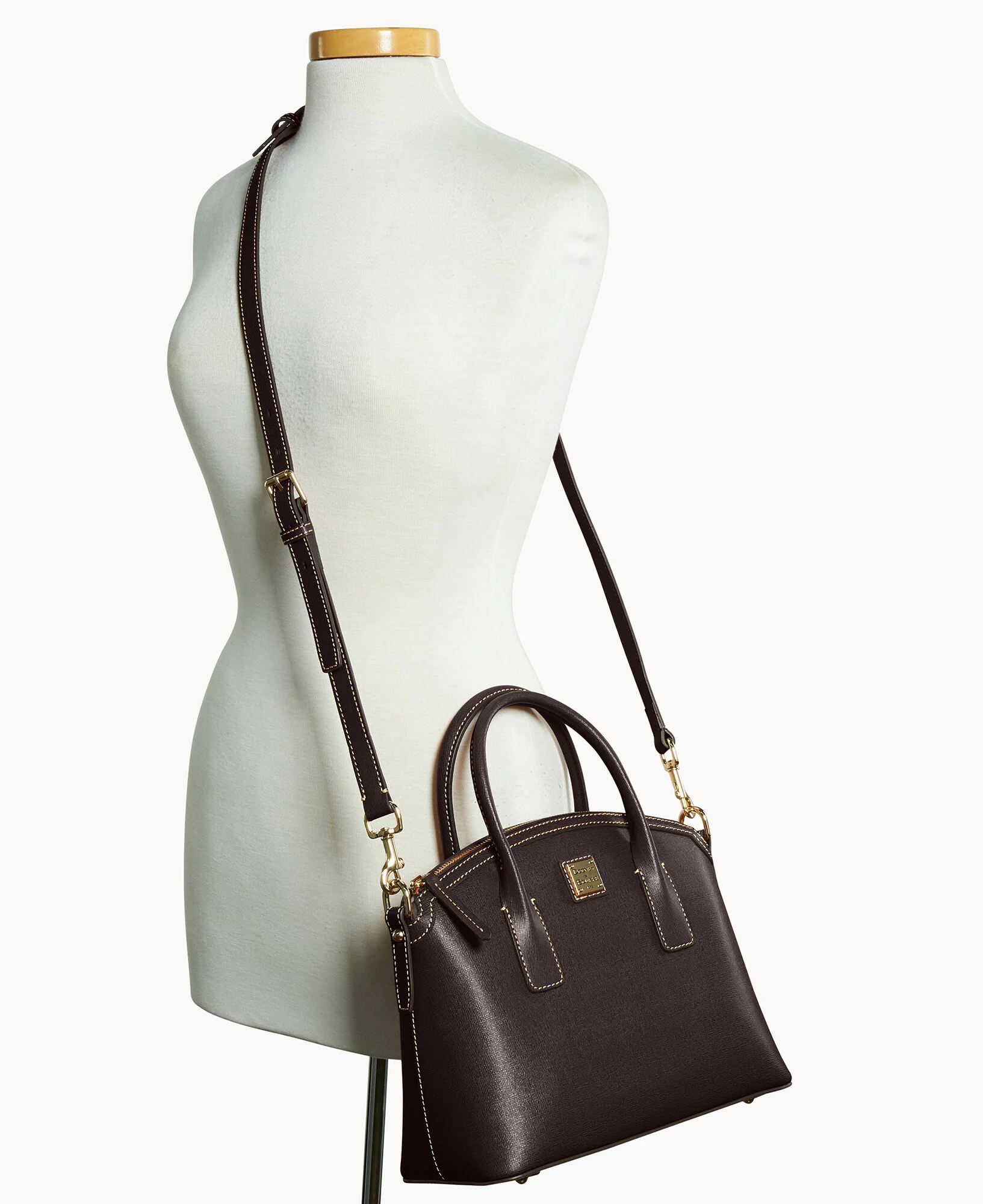 Saffiano Domed Satchel - Image 20