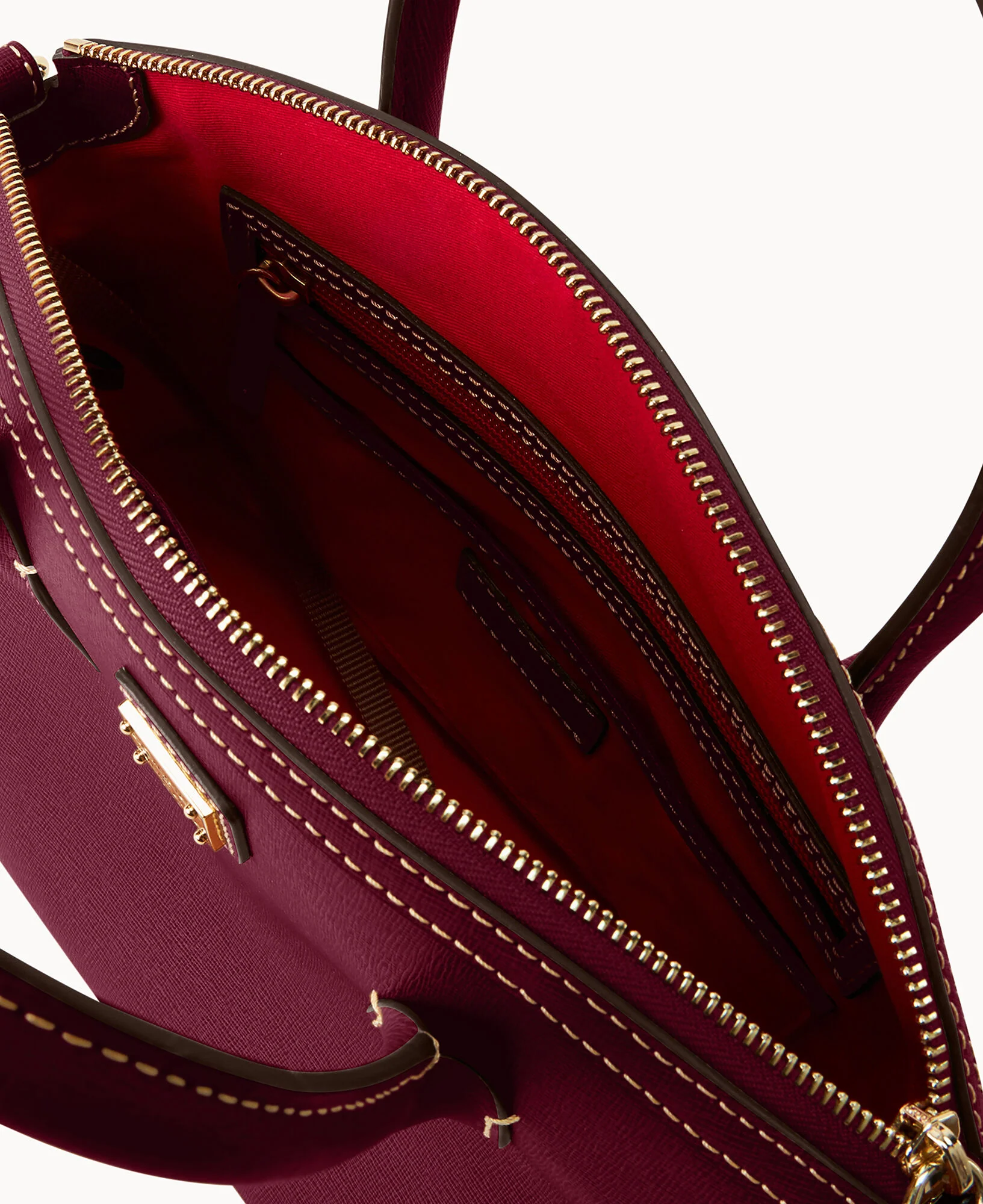 Saffiano Domed Satchel - Image 23