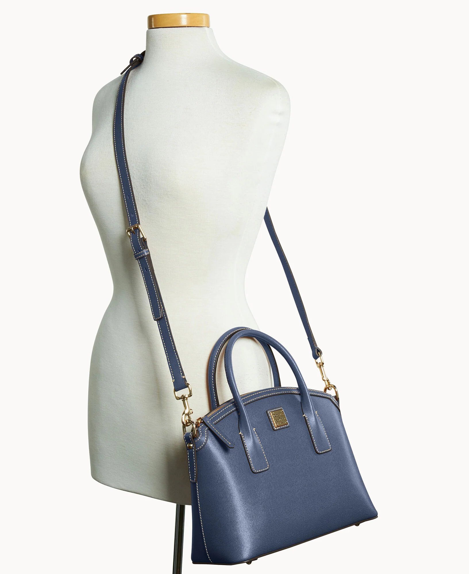 Saffiano Domed Satchel - Image 36