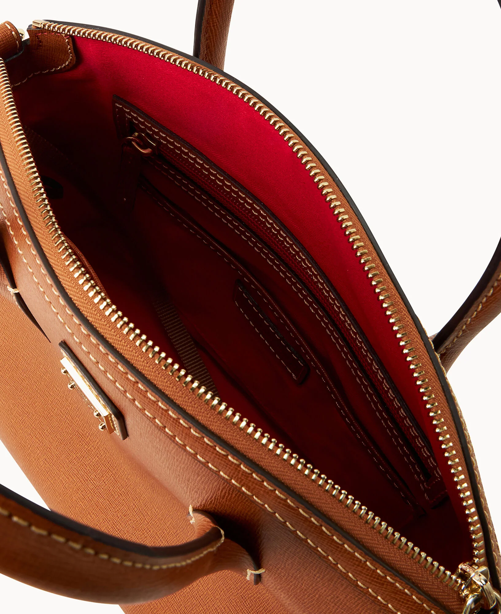 Saffiano Domed Satchel - Image 7