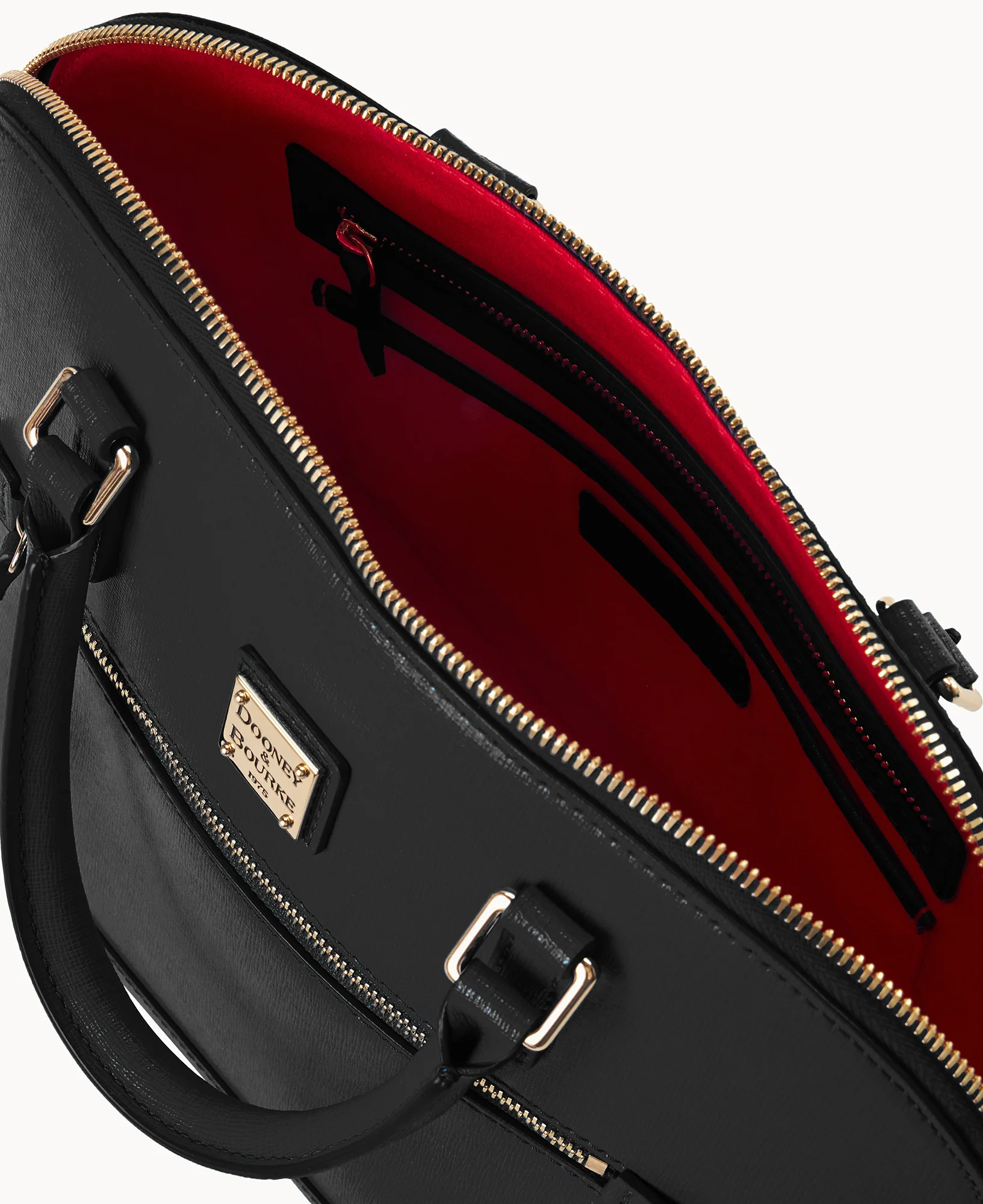 Saffiano Domed Zip Satchel - Image 29