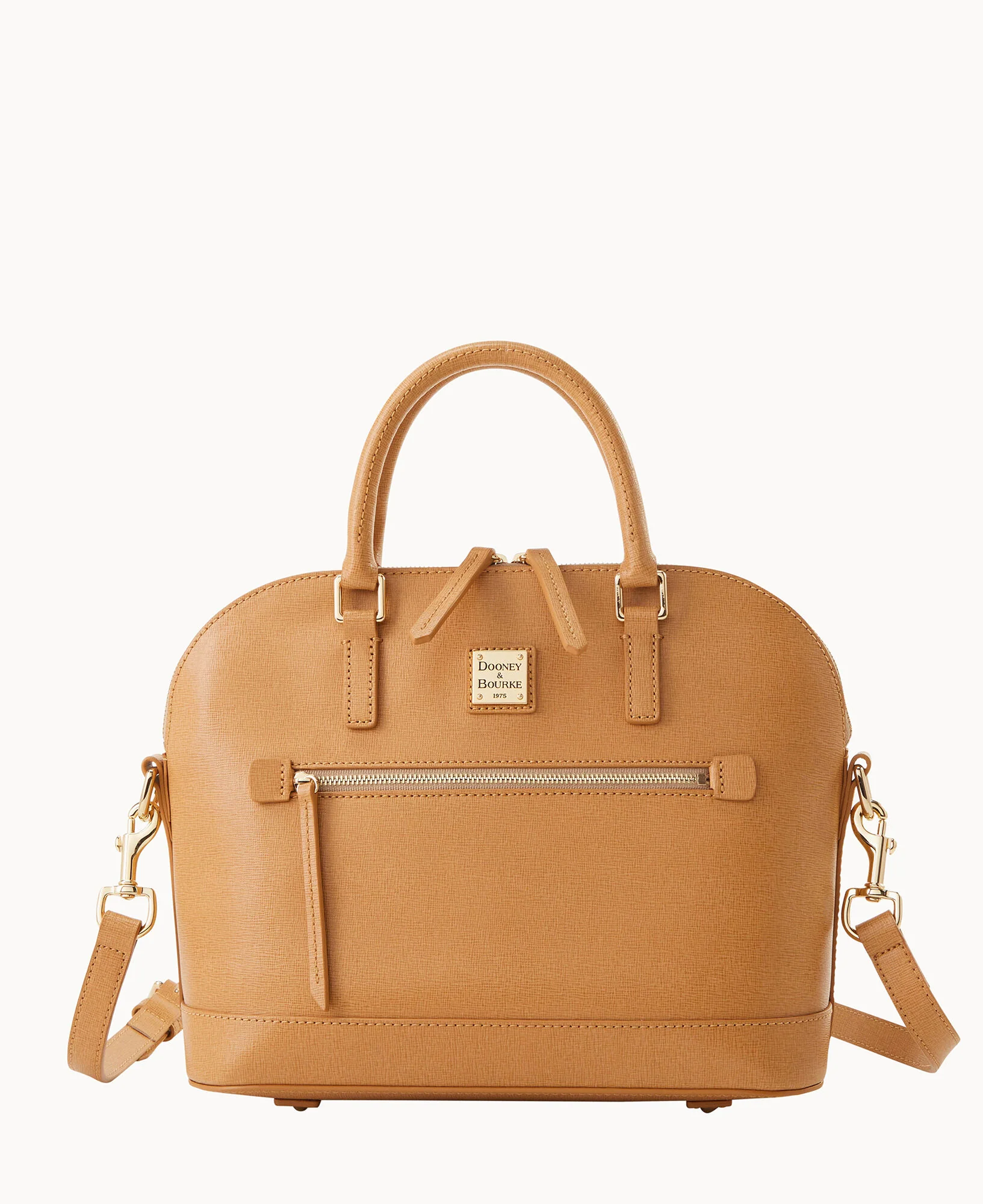 Saffiano Domed Zip Satchel - Image 38