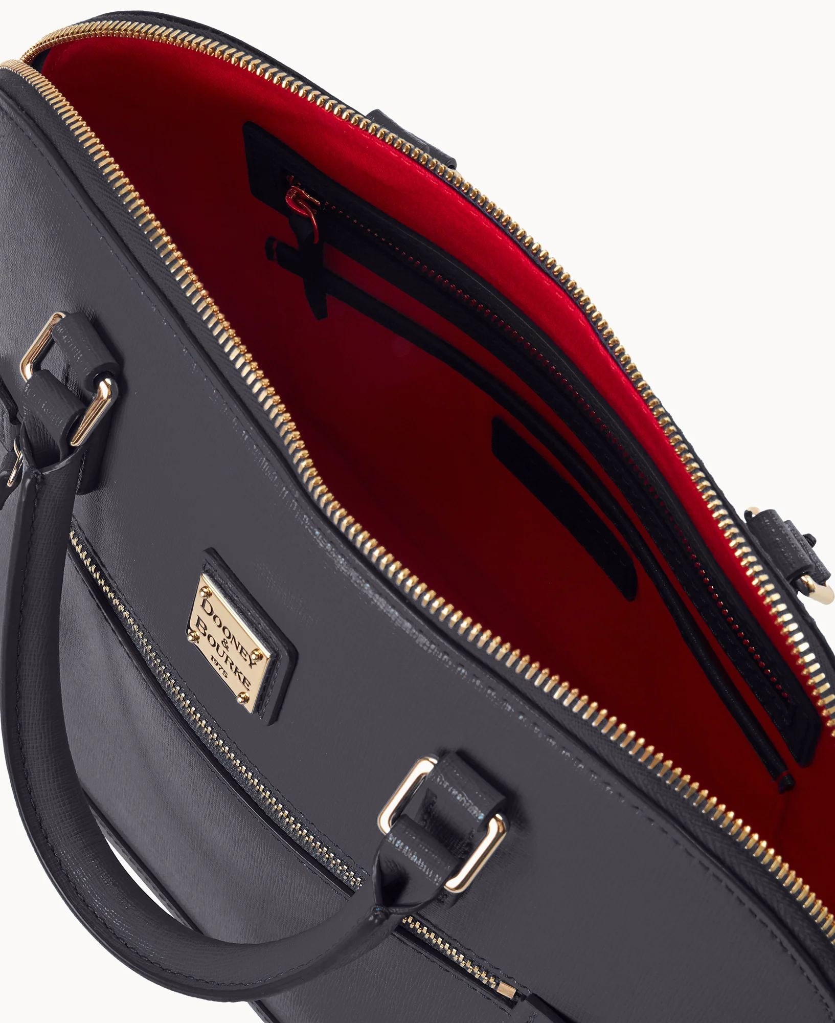 Saffiano Domed Zip Satchel - Image 48