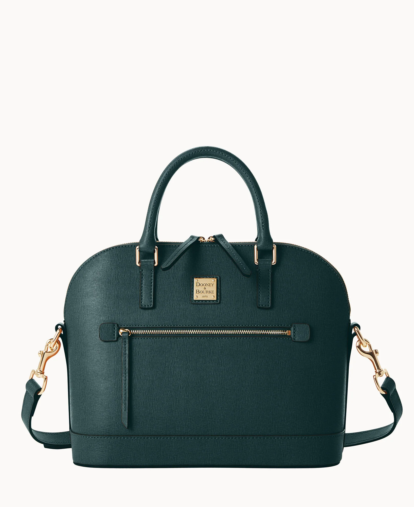 Saffiano Domed Zip Satchel - Image 50