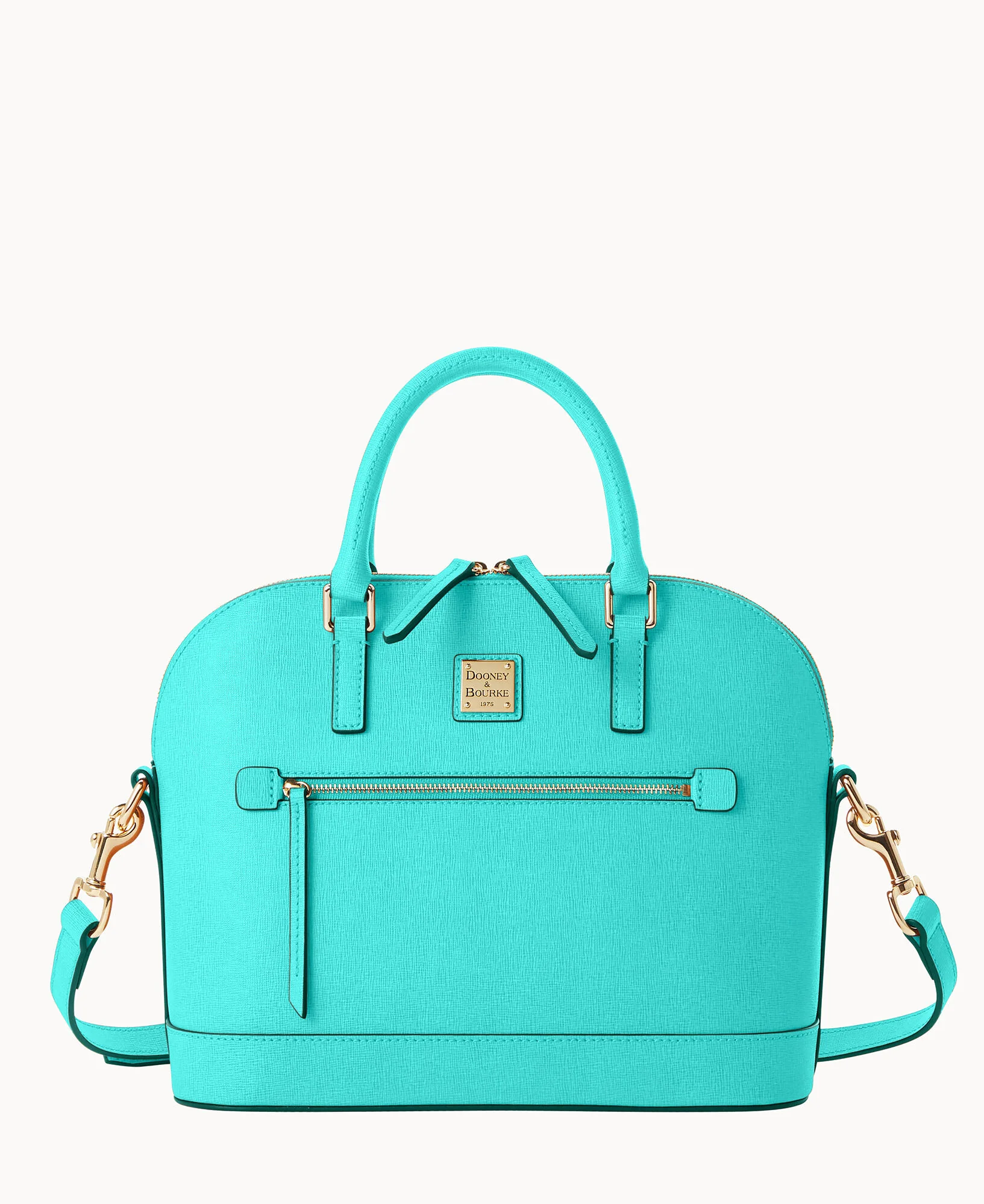 Saffiano Domed Zip Satchel - Image 54