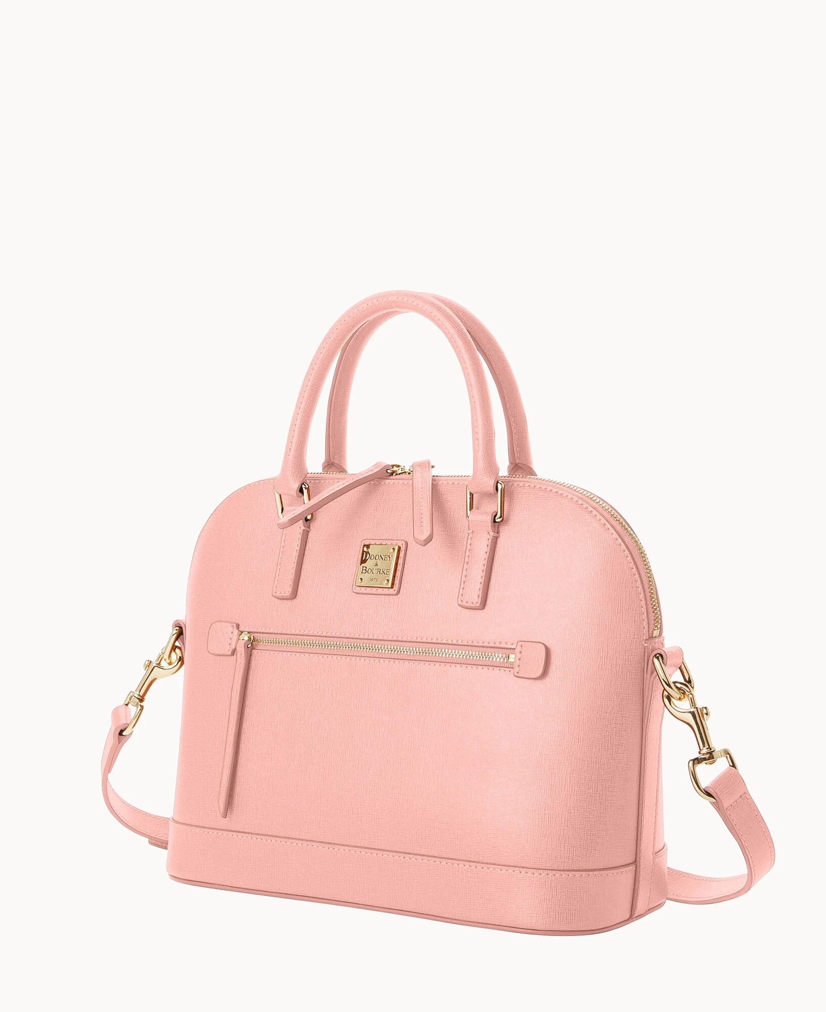 Saffiano Domed Zip Satchel - Image 63