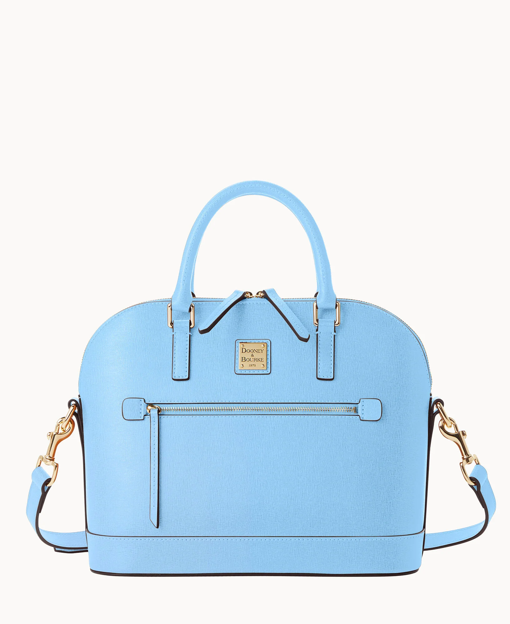 Saffiano Domed Zip Satchel - Image 66