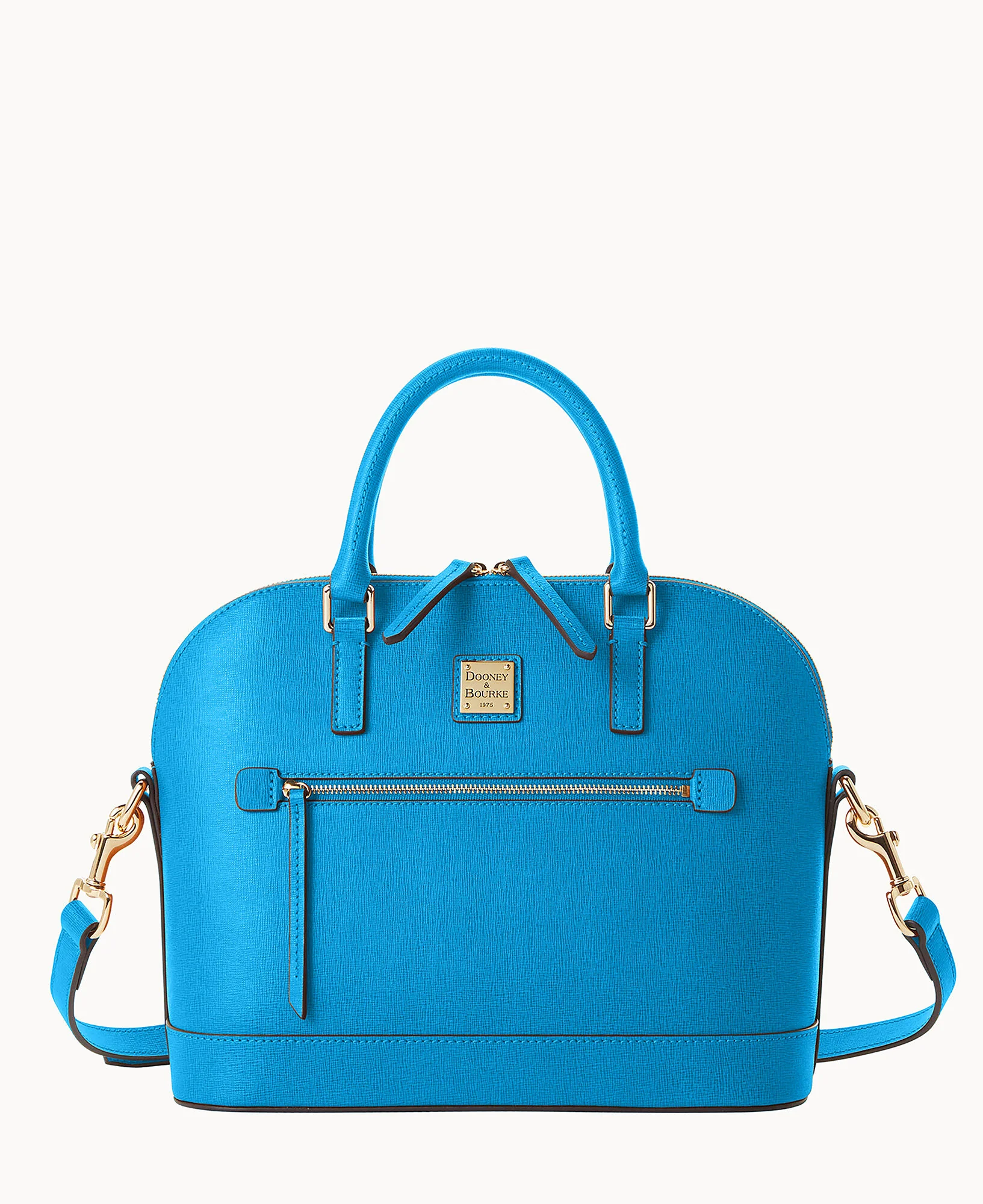 Saffiano Domed Zip Satchel - Image 70