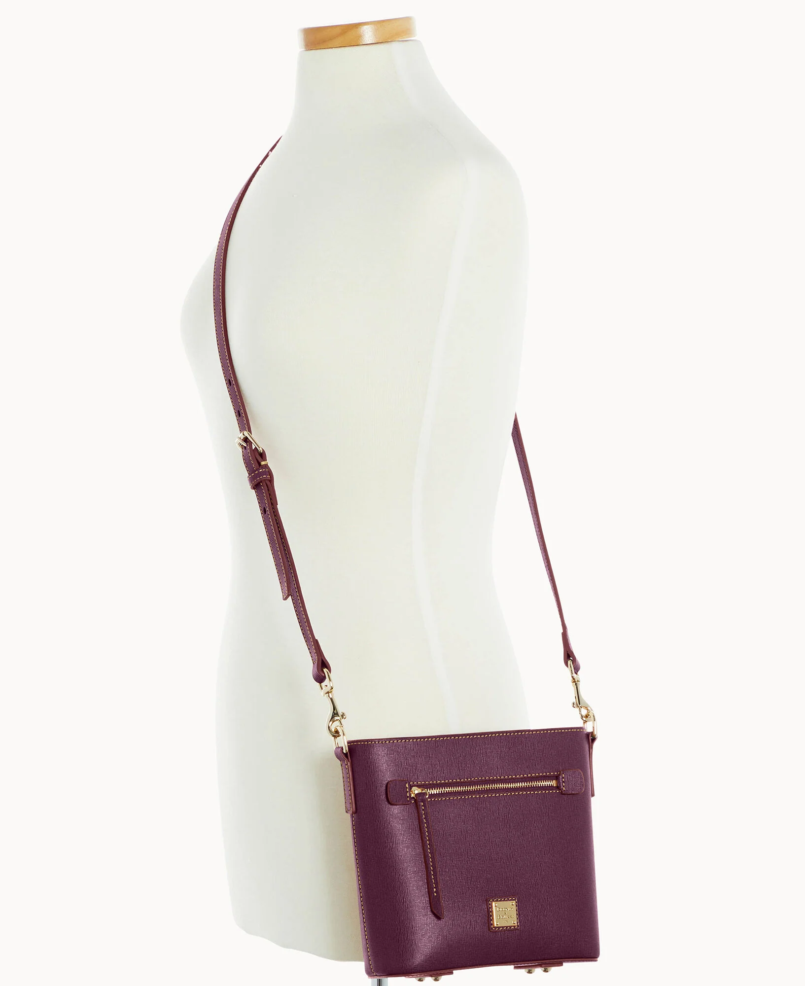 Saffiano Small Zip Crossbody - Image 48