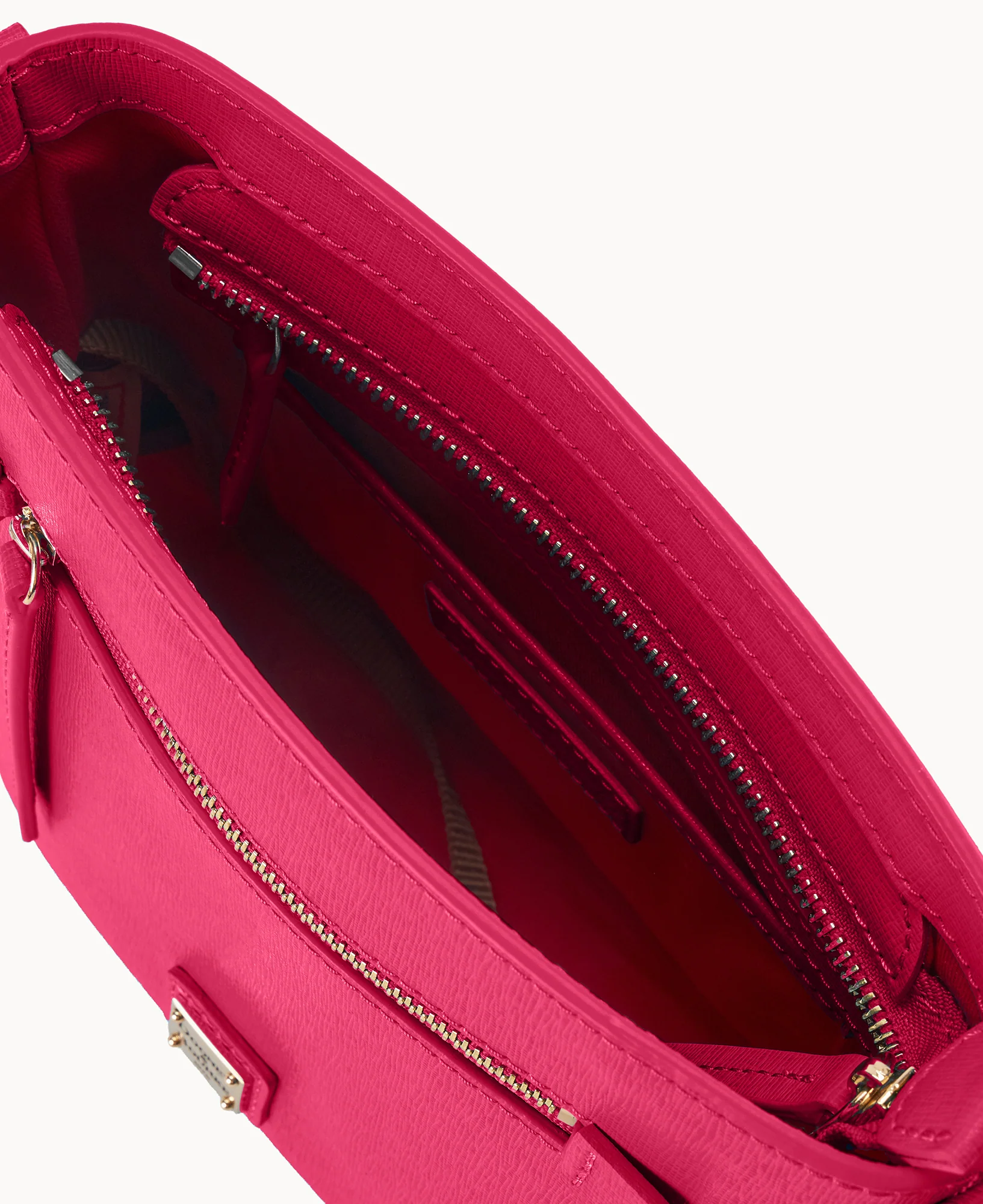 Saffiano Small Zip Crossbody - Image 7