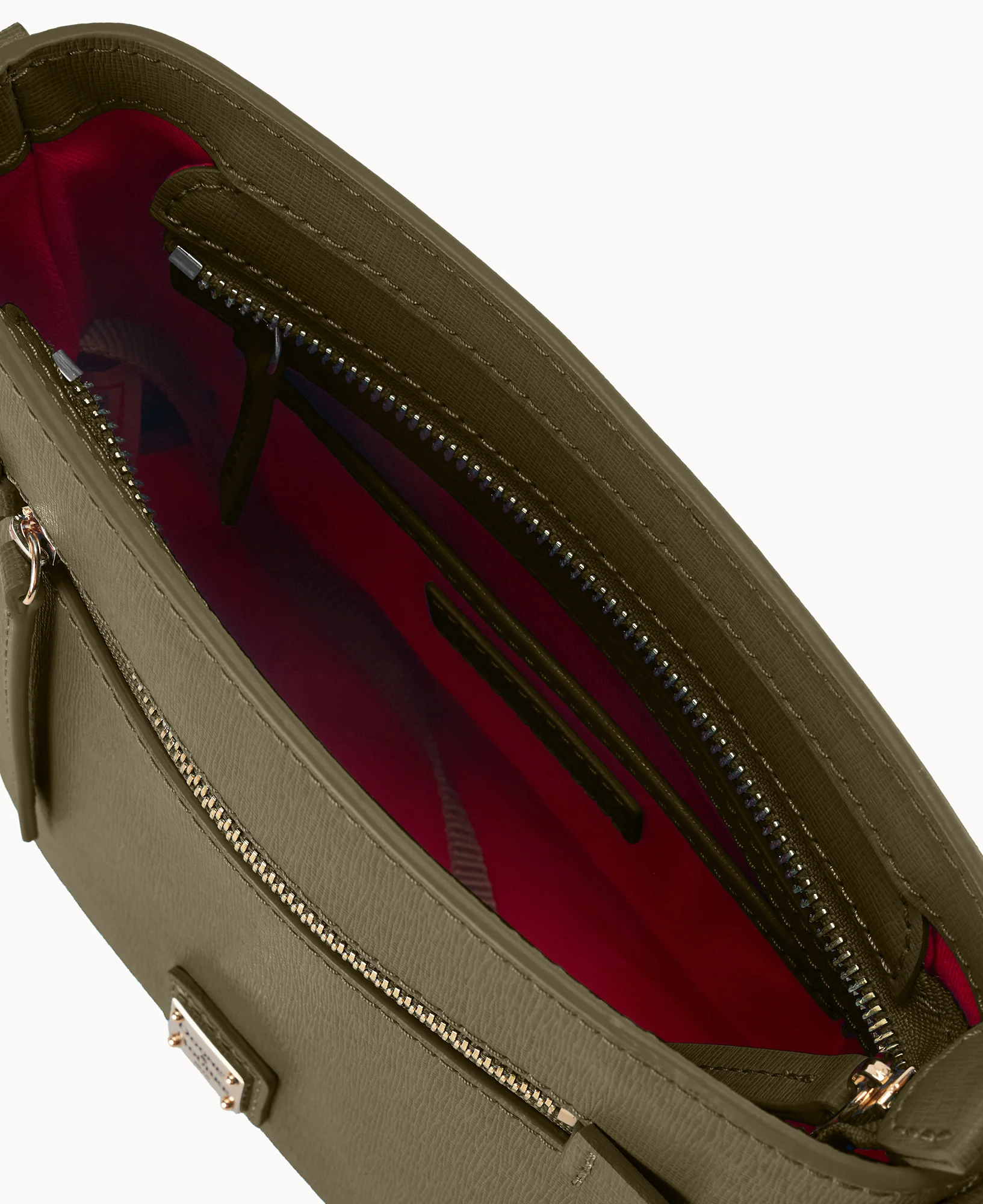 Saffiano Small Zip Crossbody - Image 91