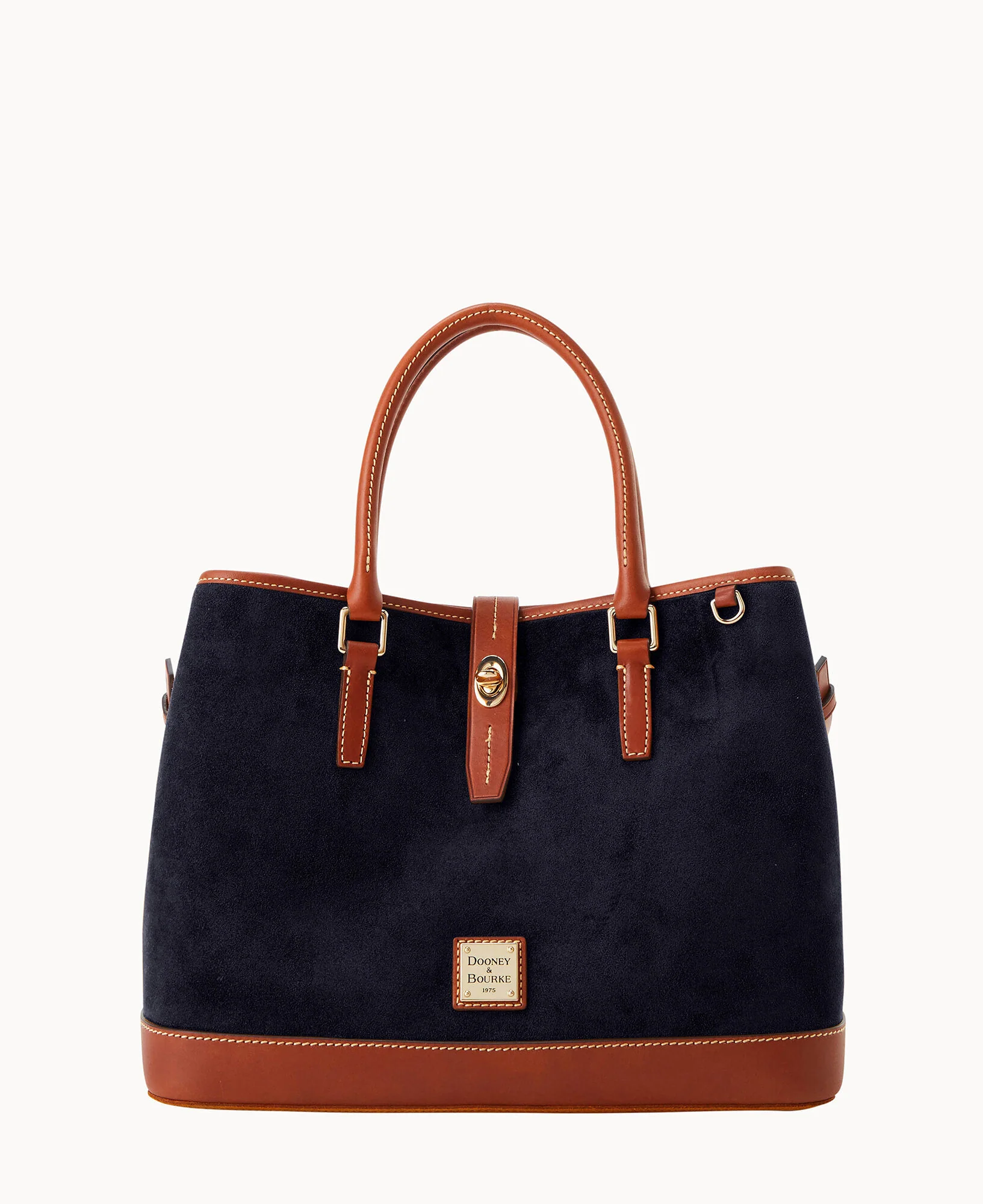 Suede Perry Satchel - Image 11
