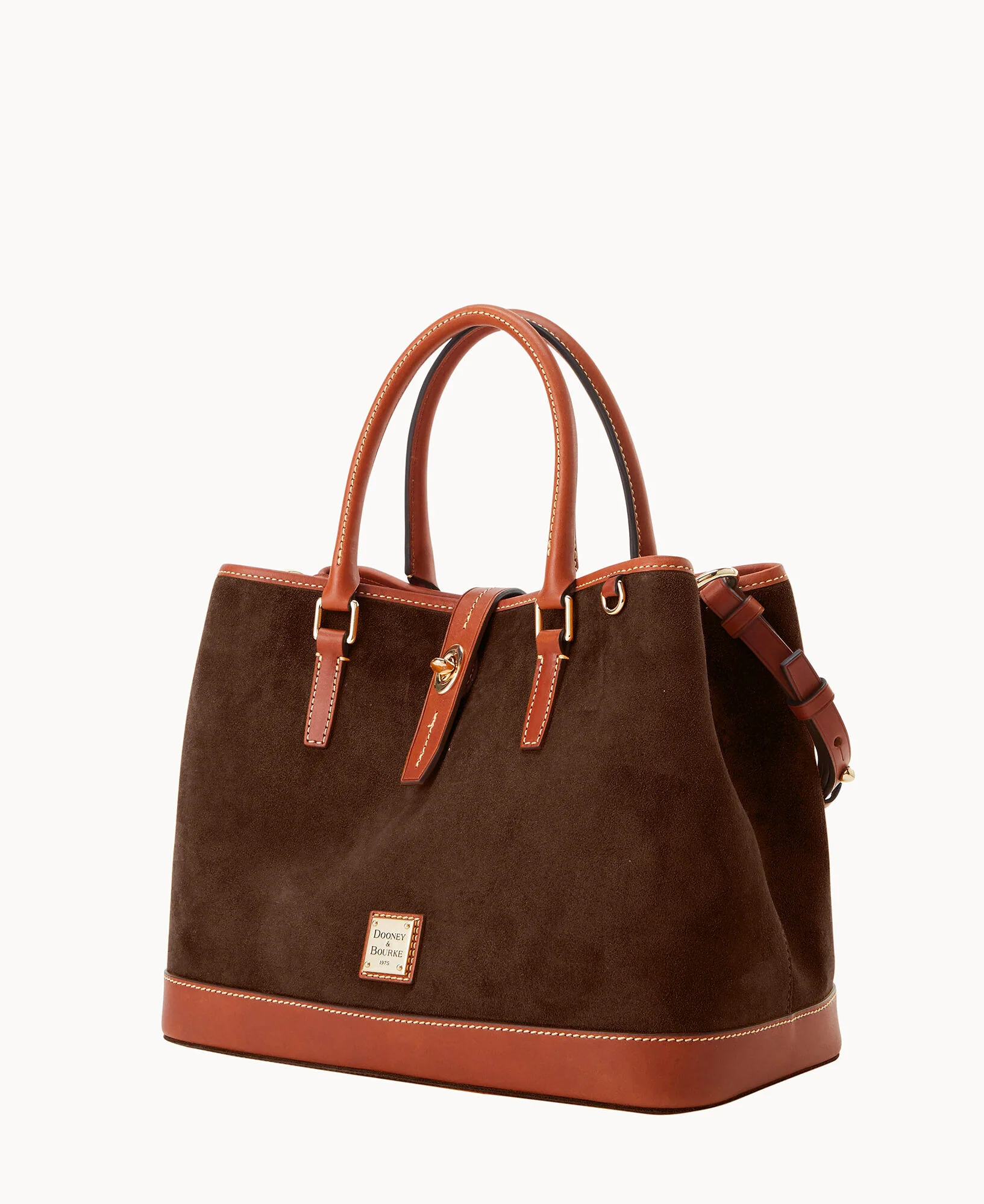 Suede Perry Satchel - Image 17