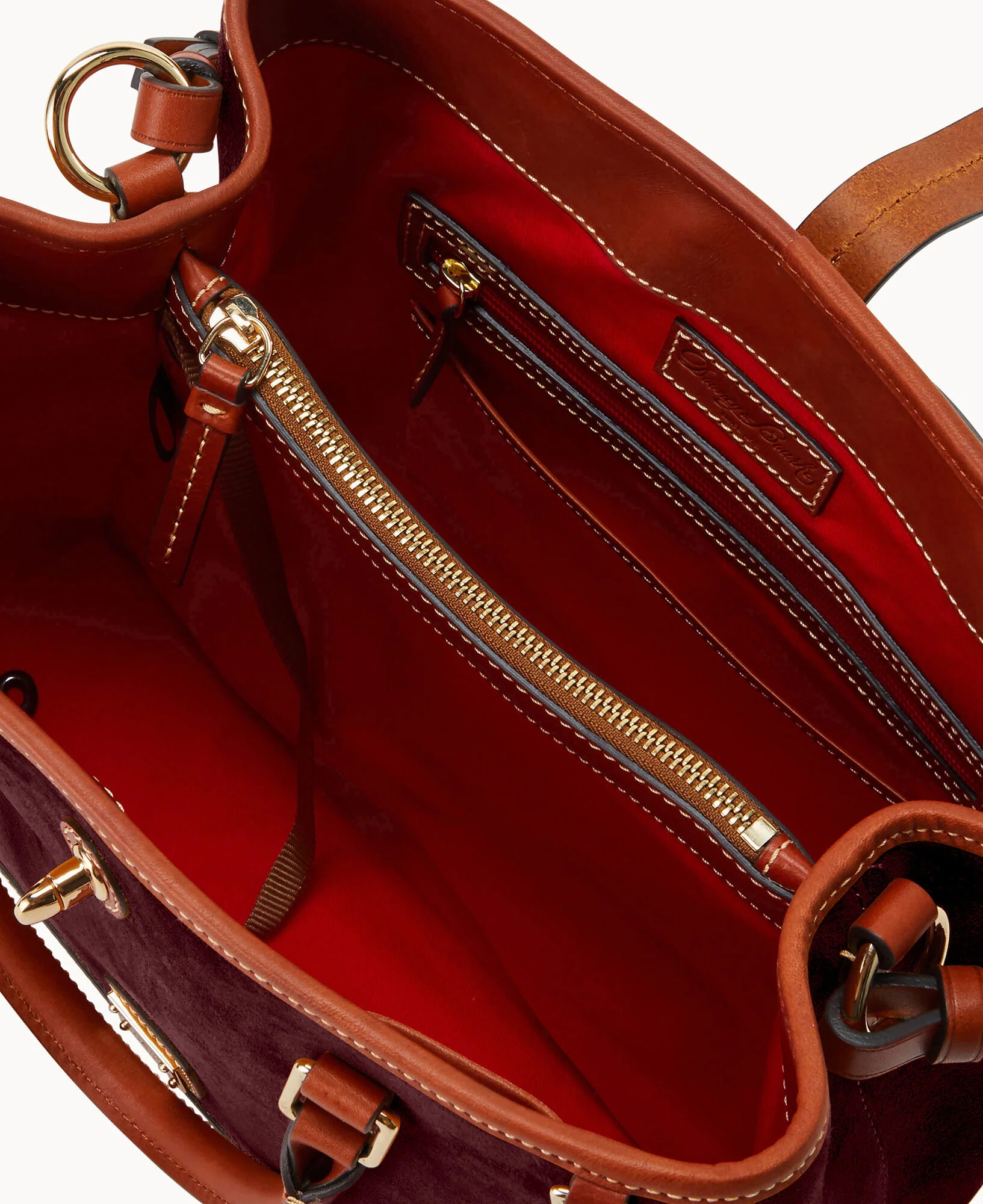 Suede Perry Satchel - Image 23