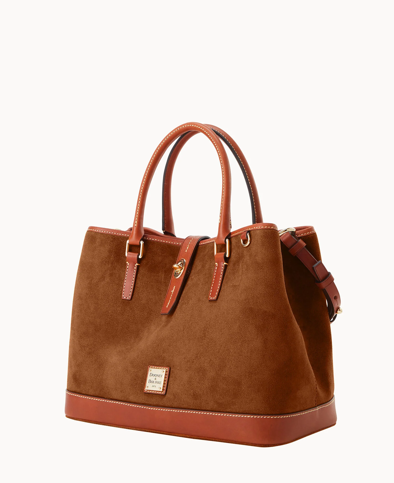 Suede Perry Satchel - Image 27
