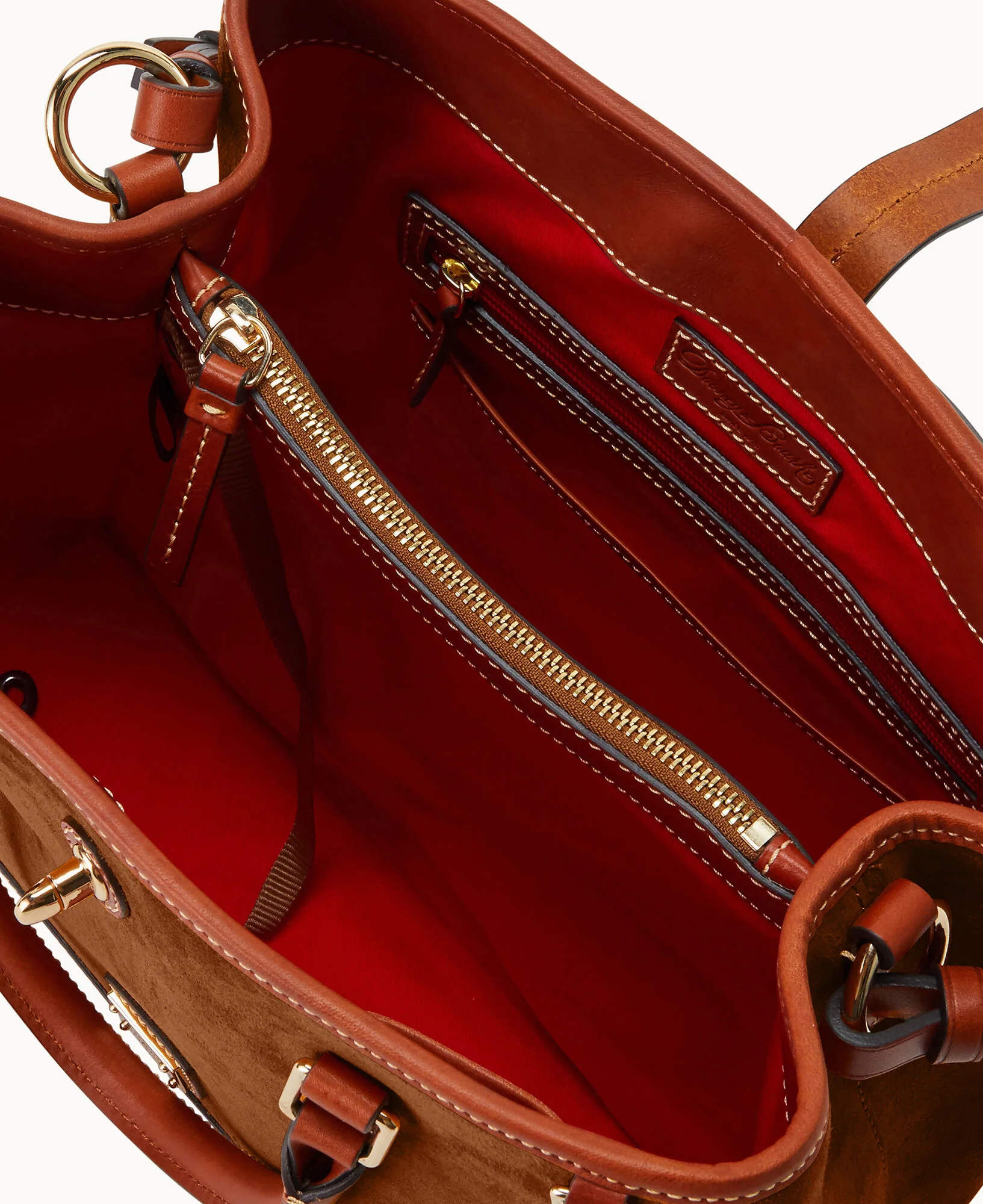 Suede Perry Satchel - Image 28