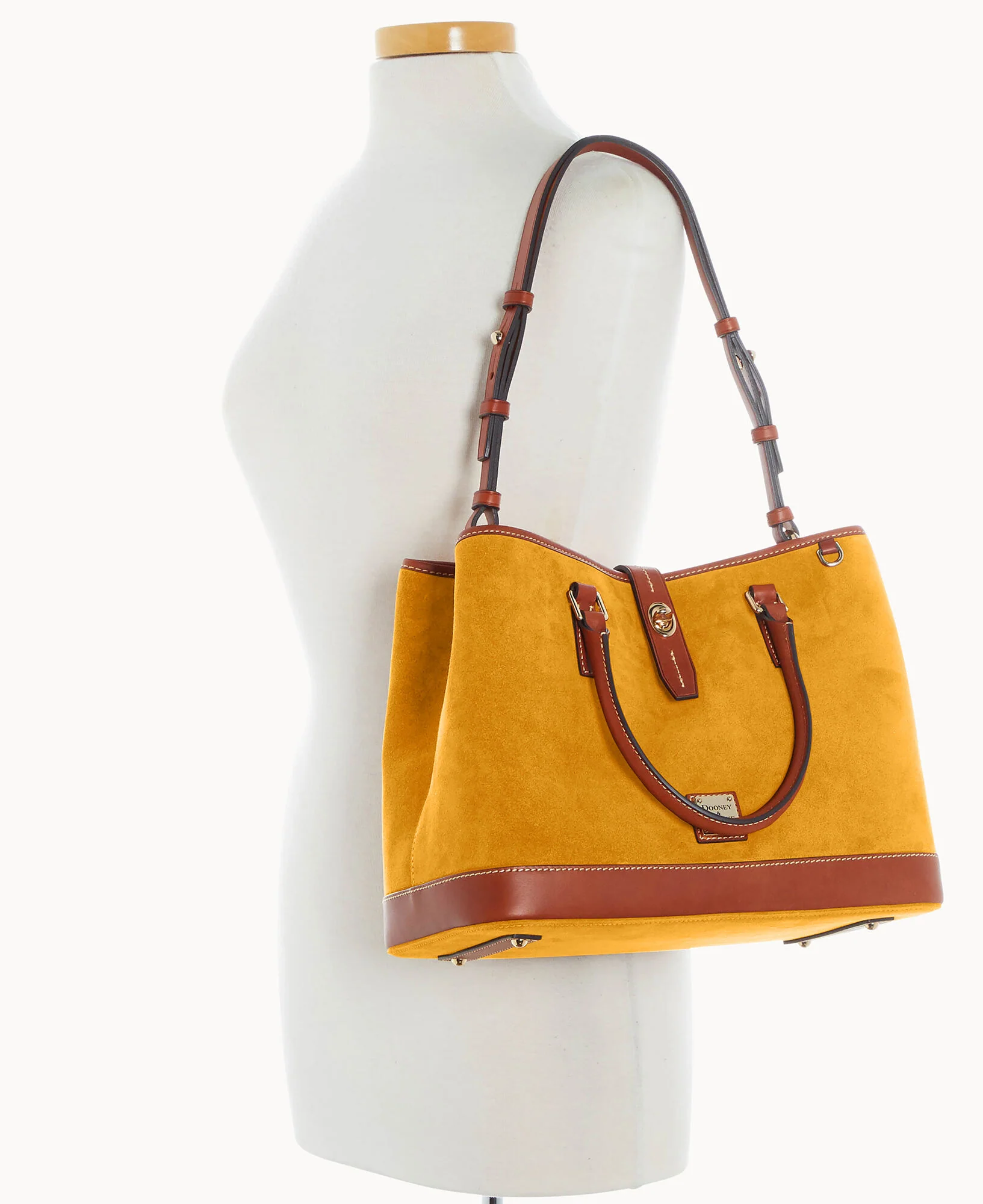 Suede Perry Satchel - Image 35