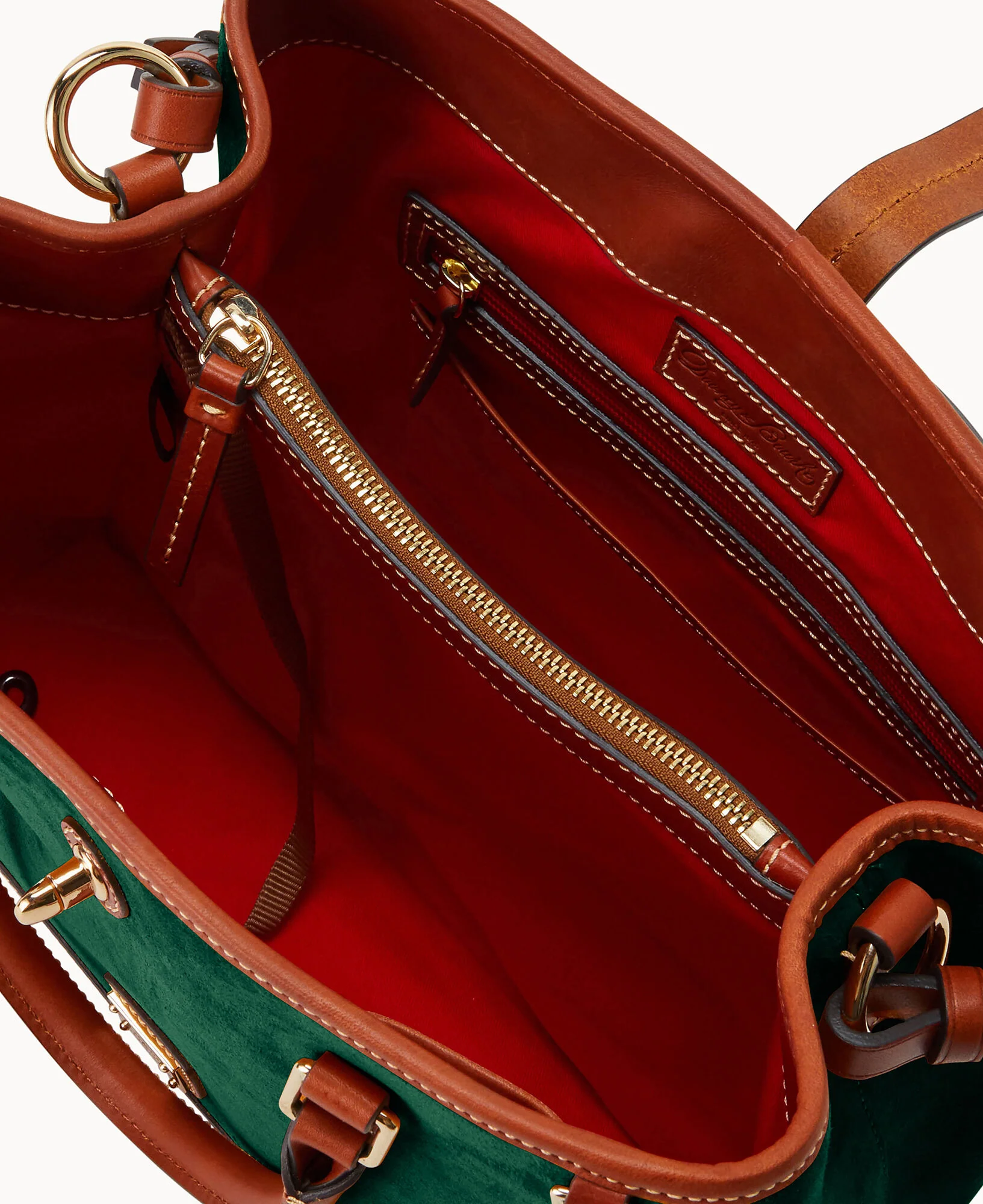 Suede Perry Satchel - Image 38