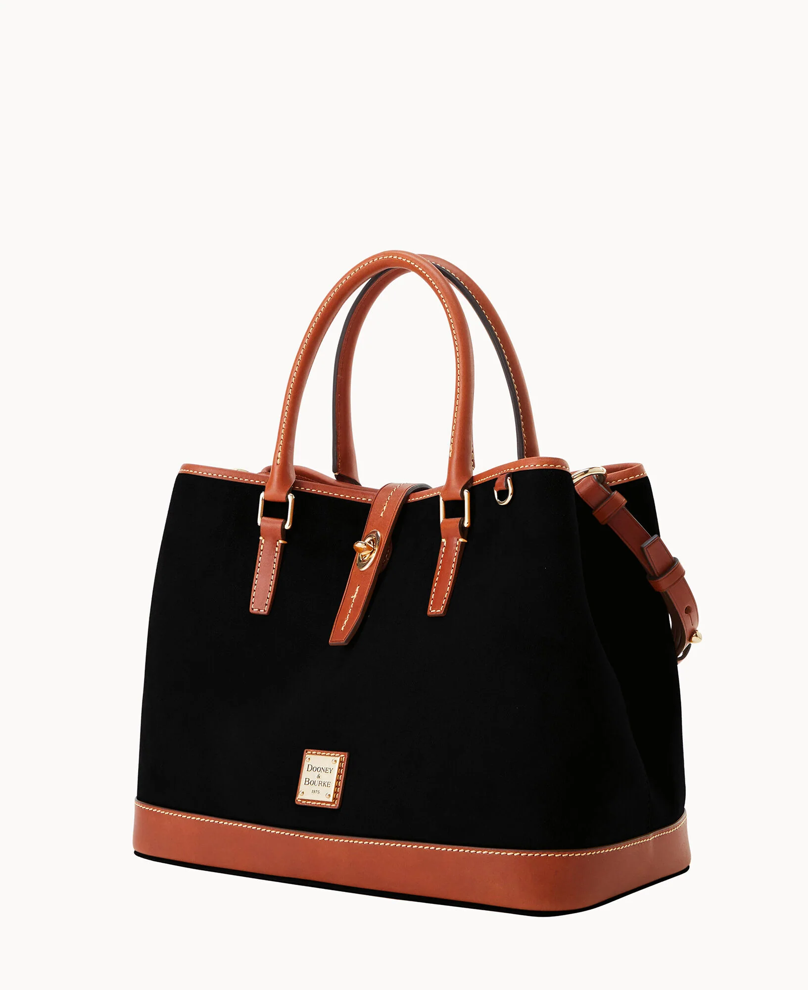 Suede Perry Satchel - Image 7