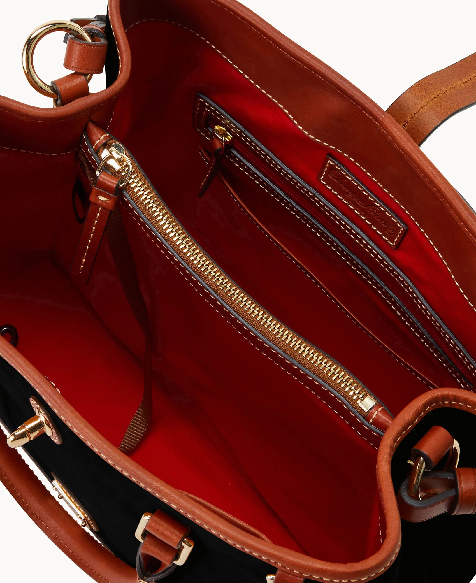 Suede Perry Satchel - Image 8