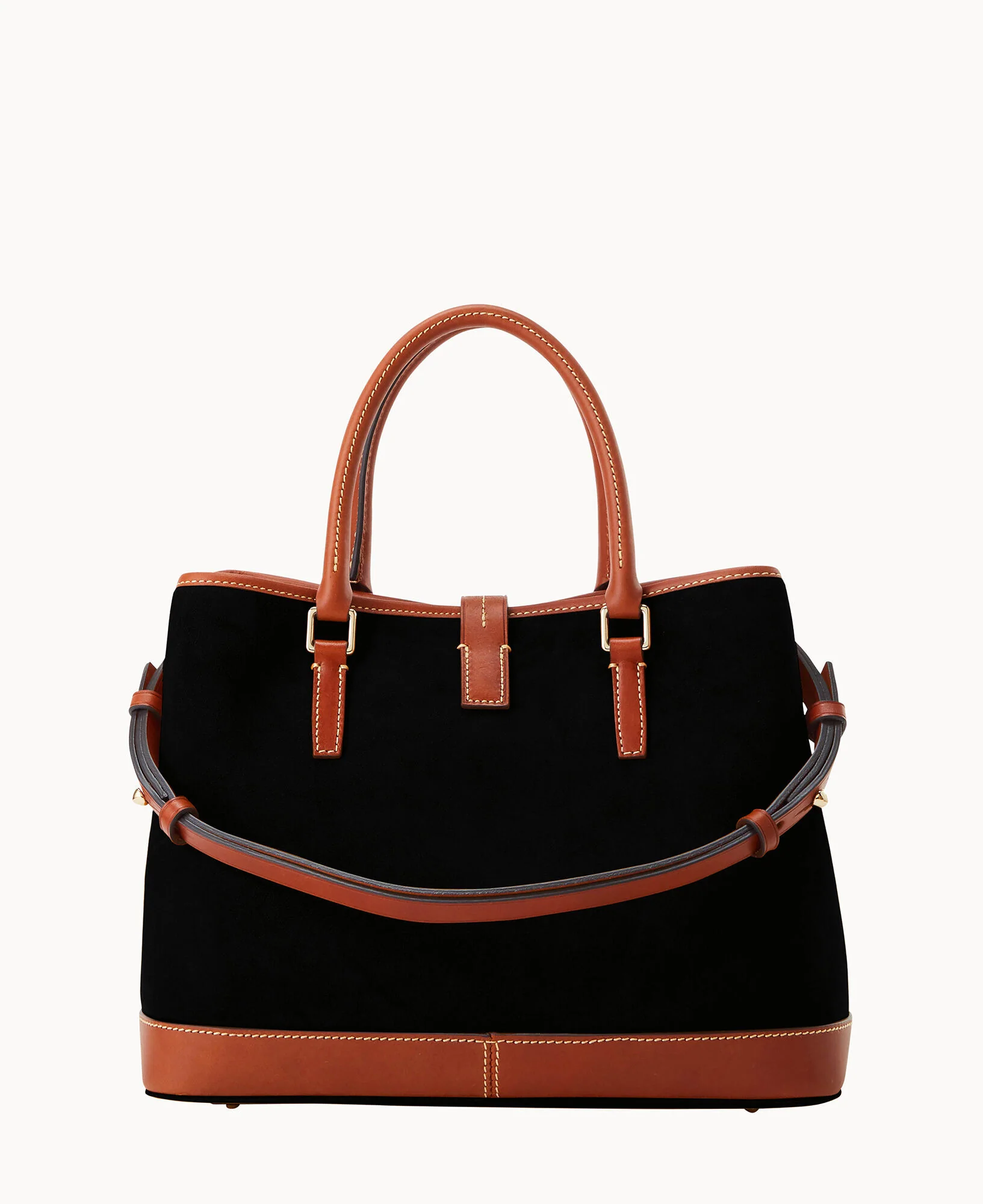 Suede Perry Satchel - Image 9