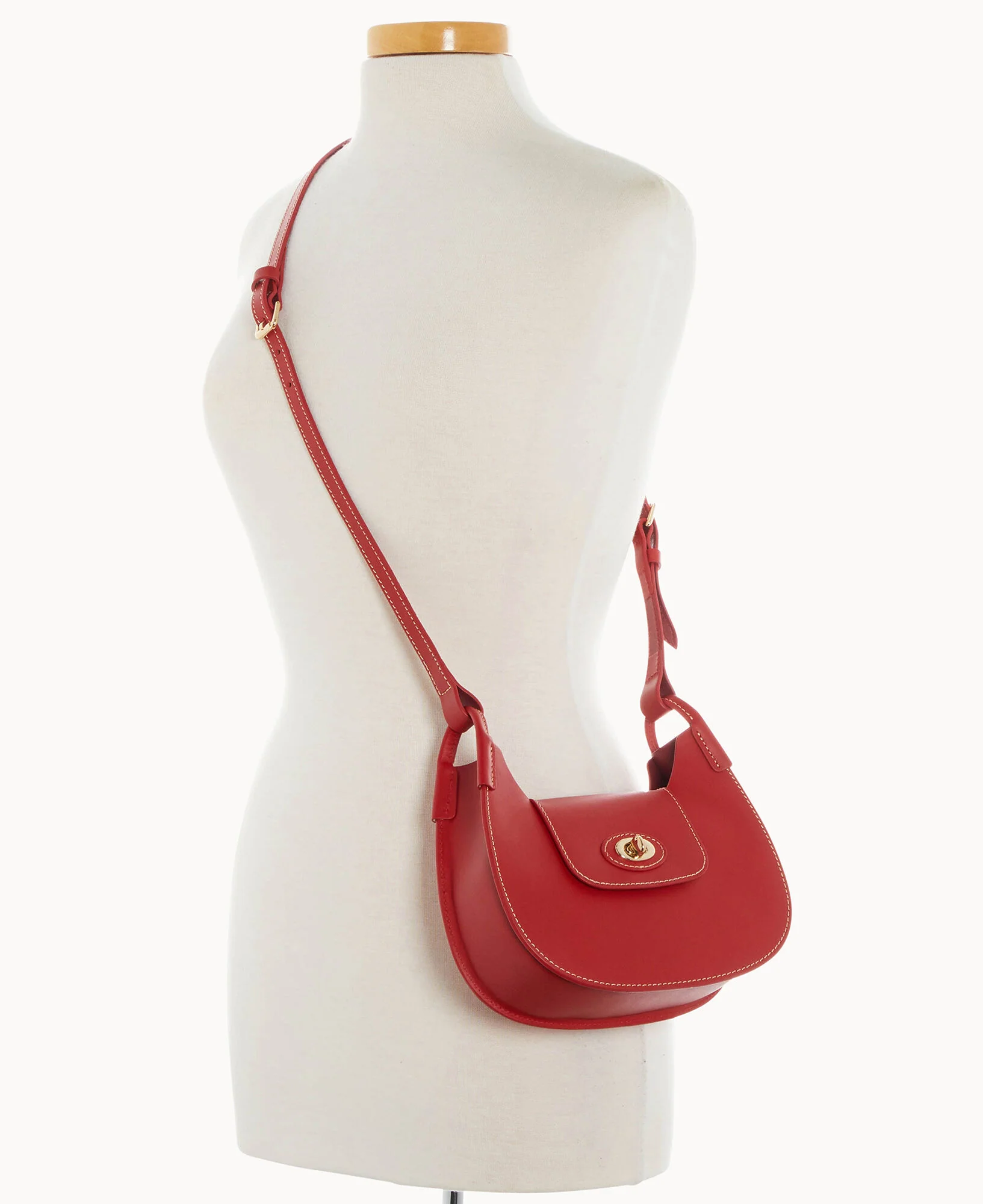 Sweety Leather Crossbody Hobo - Image 30