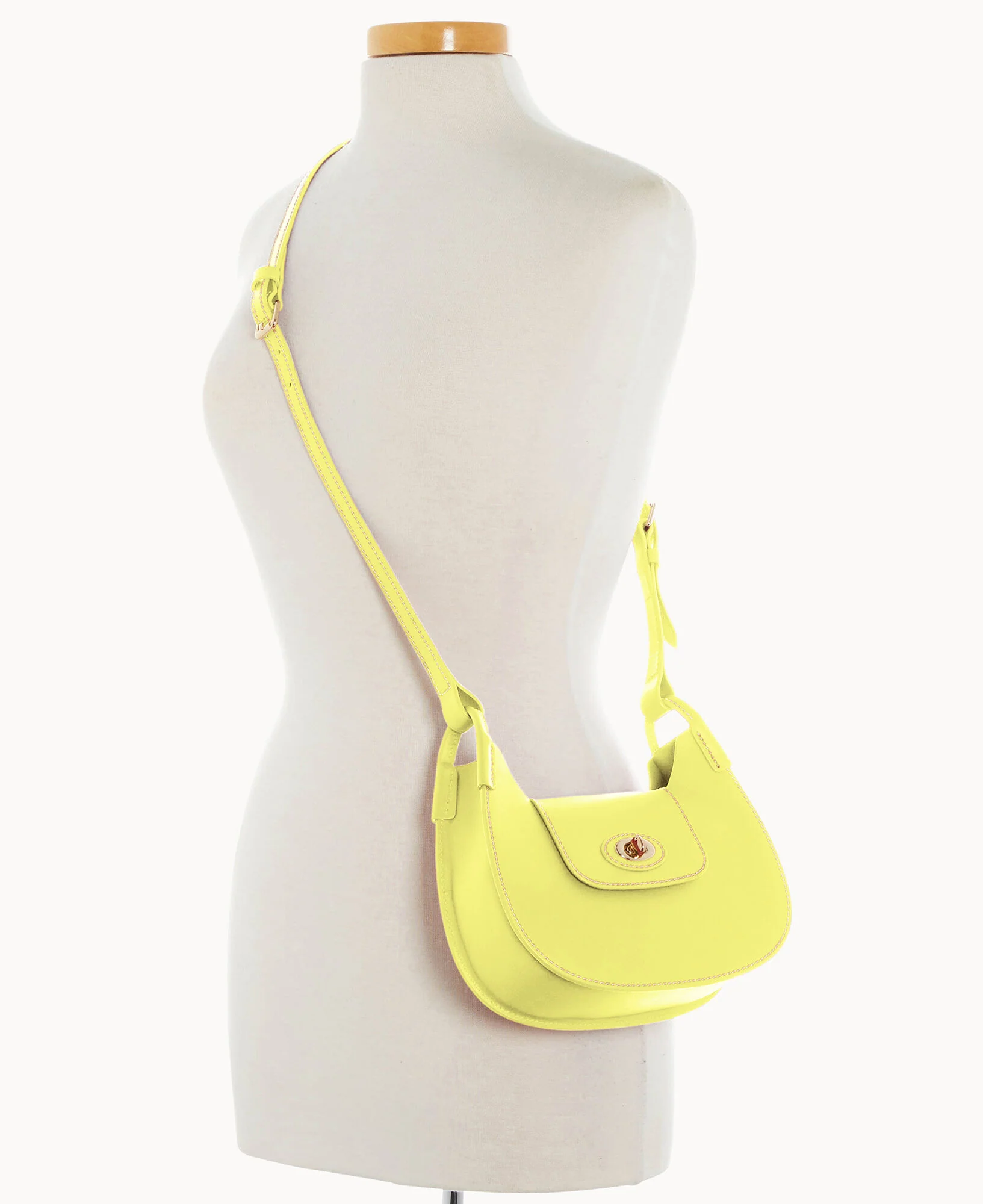Sweety Leather Crossbody Hobo - Image 60